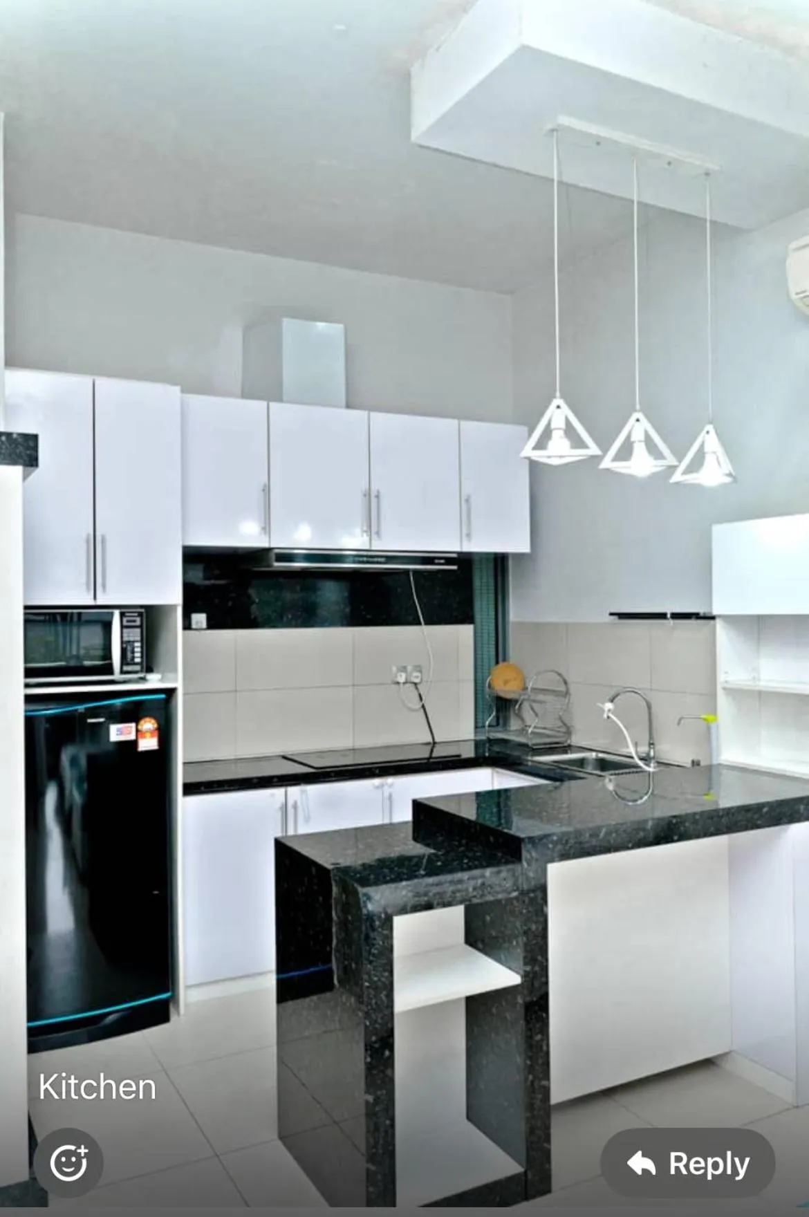 Kitchen or kitchenette in Borneo Coastal Residence @ IMAGO Mall