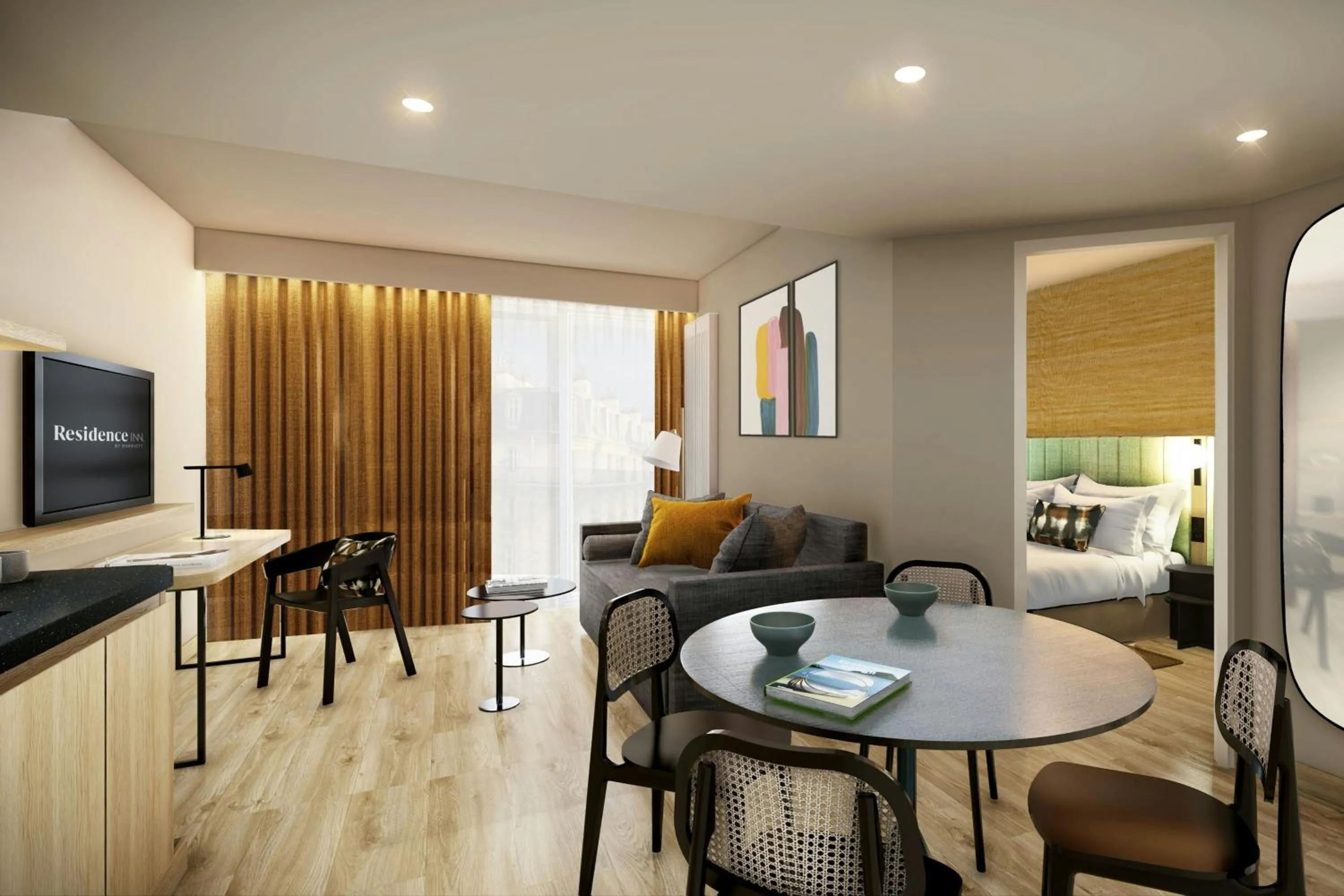 Bedroom in Residence Inn by Marriott Paris Didot Montparnasse