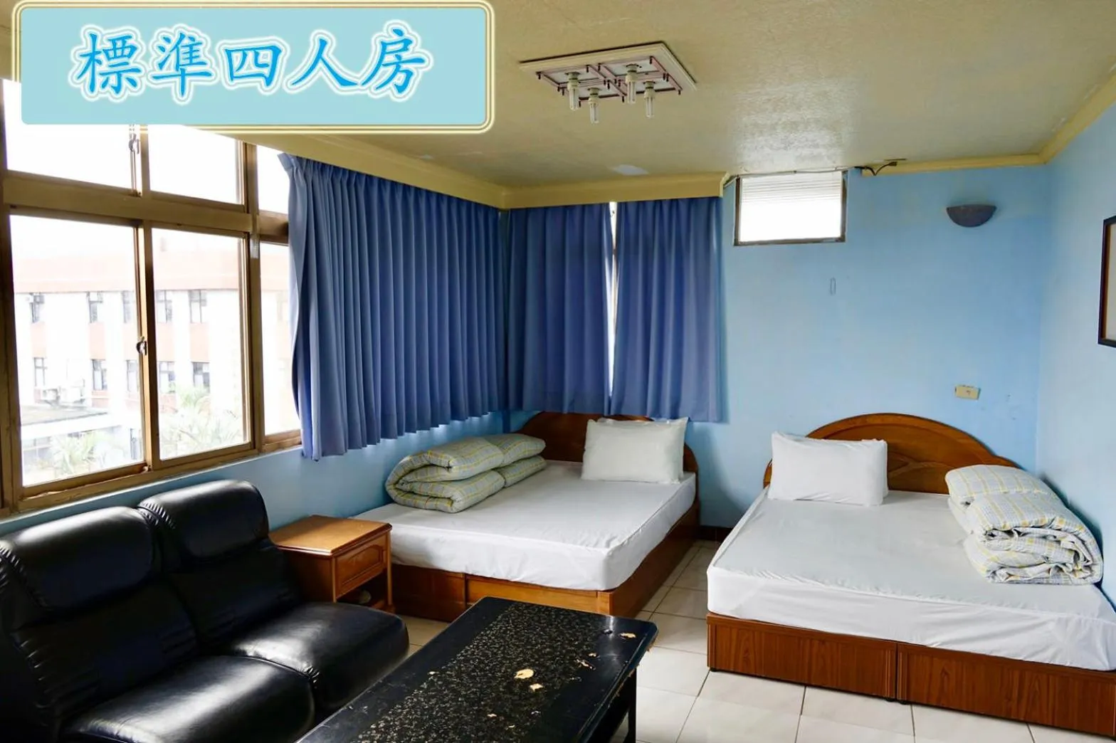 bunk bed, Bed in Yi Mei Hotel