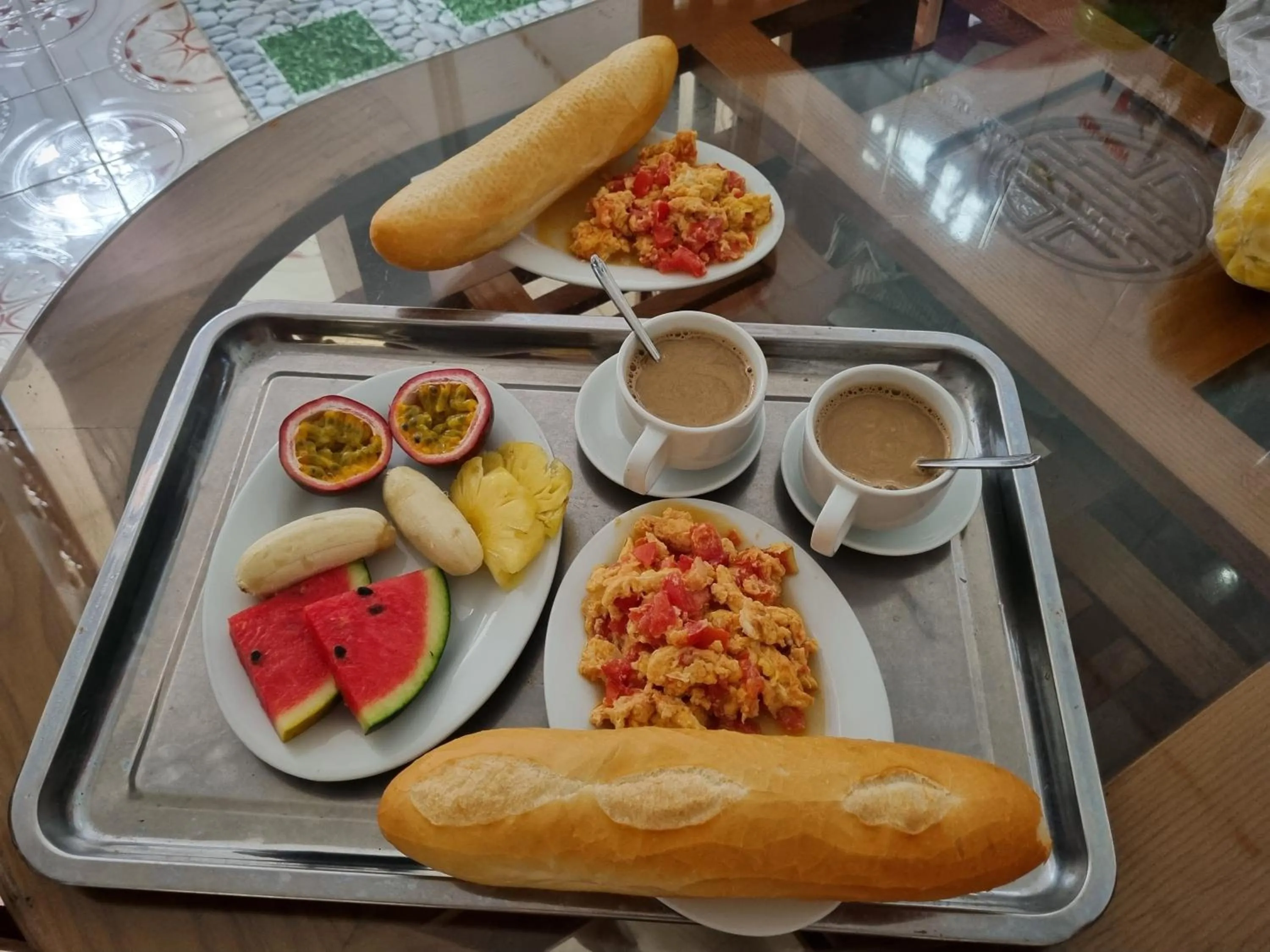 Breakfast in Tam Coc Family Hotel