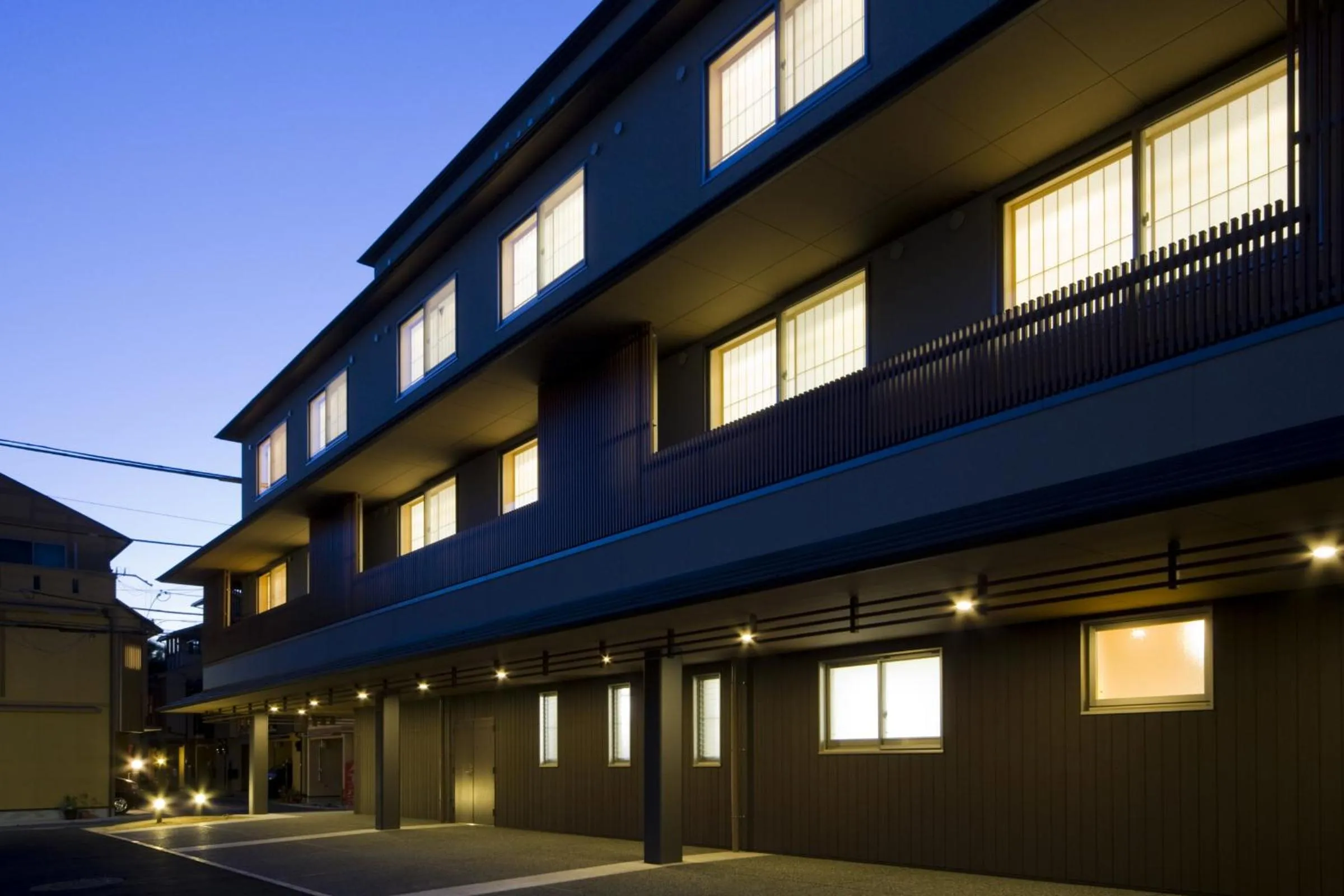 Facade/entrance in Yuno Yado Shoei