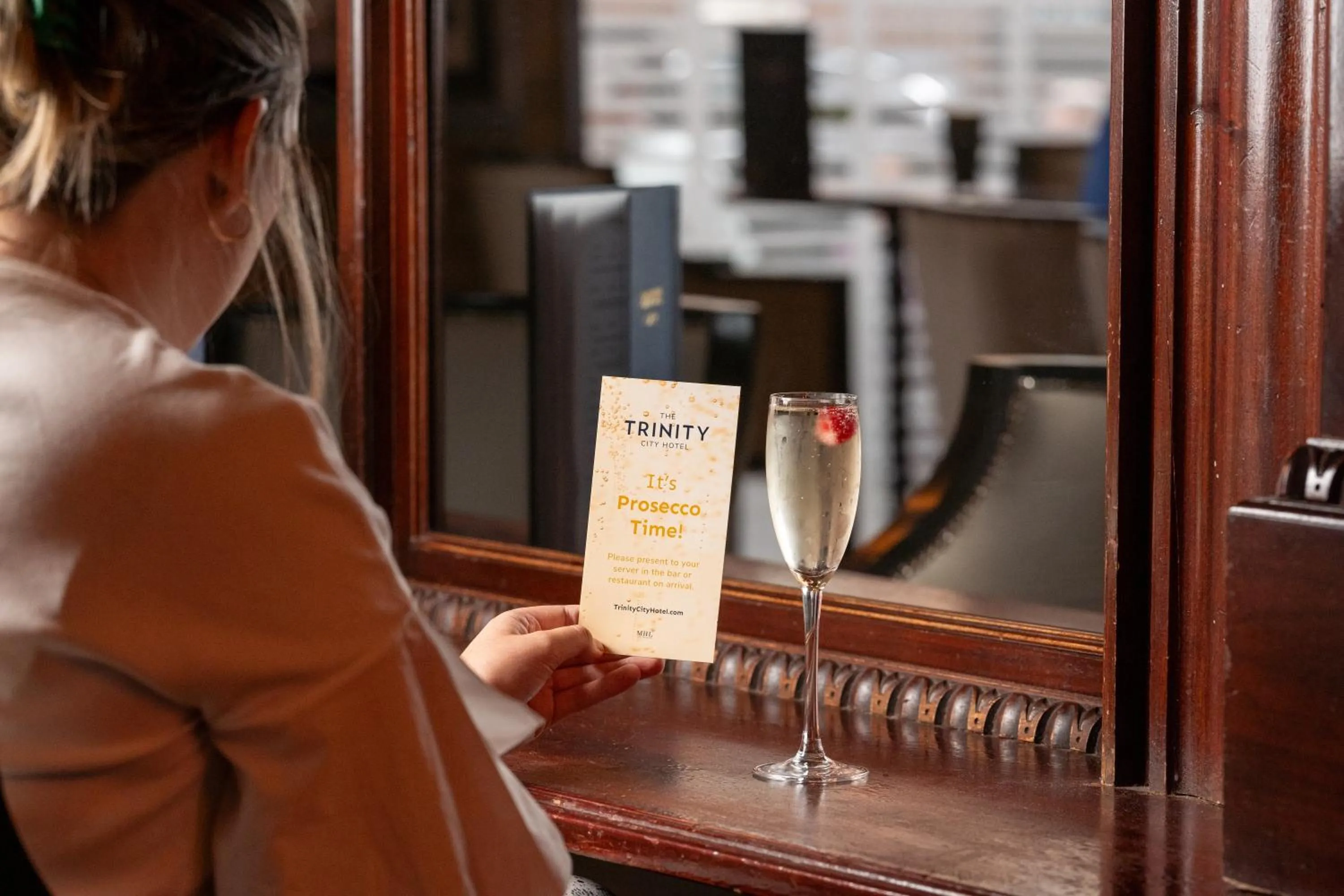 Lounge or bar in The Trinity City Hotel