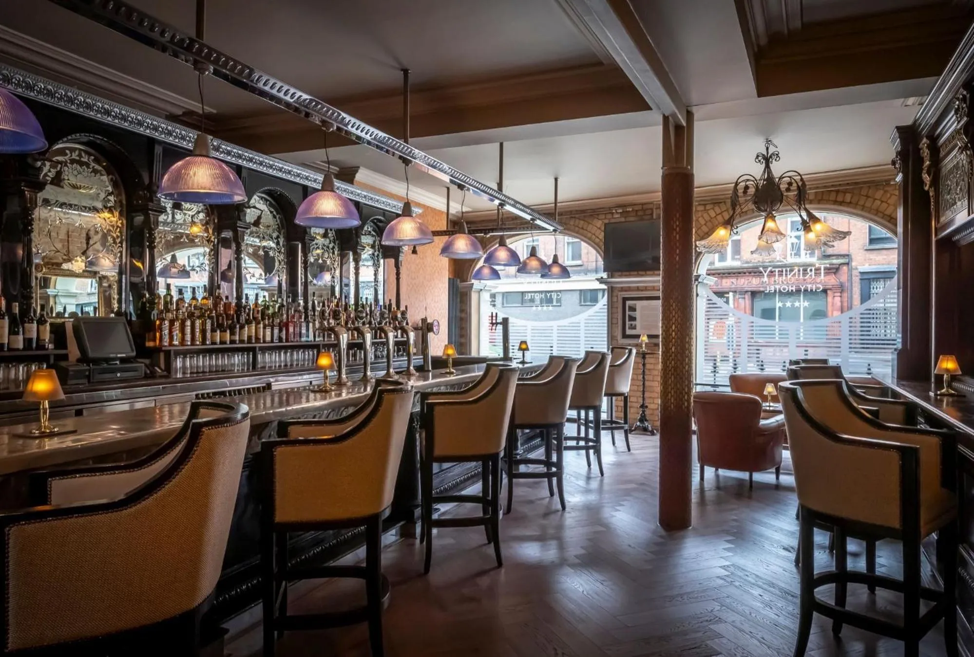 Lounge or bar in The Trinity City Hotel