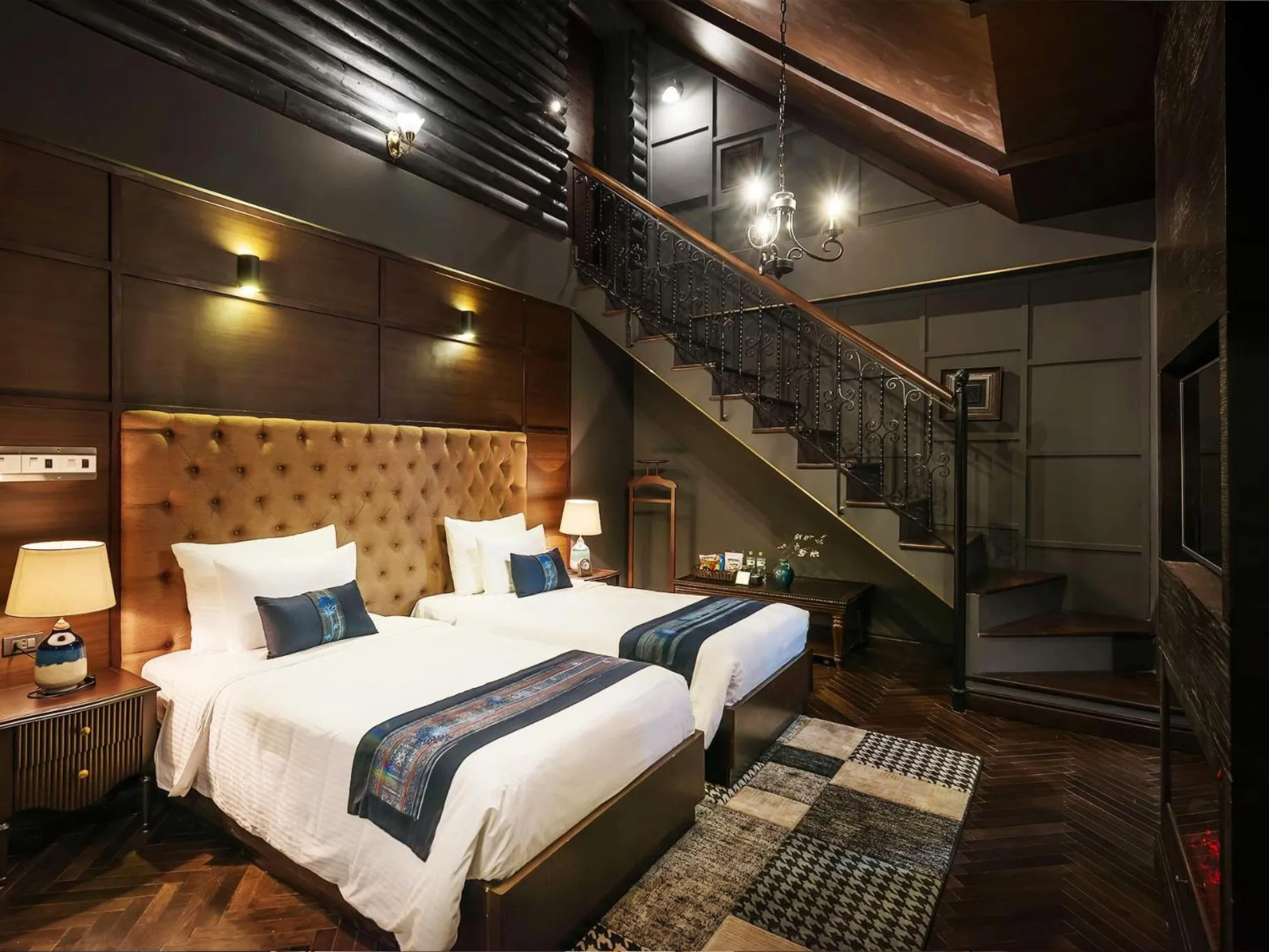 Living room, Bed in Aliana Boutique Sapa Hotel & Spa