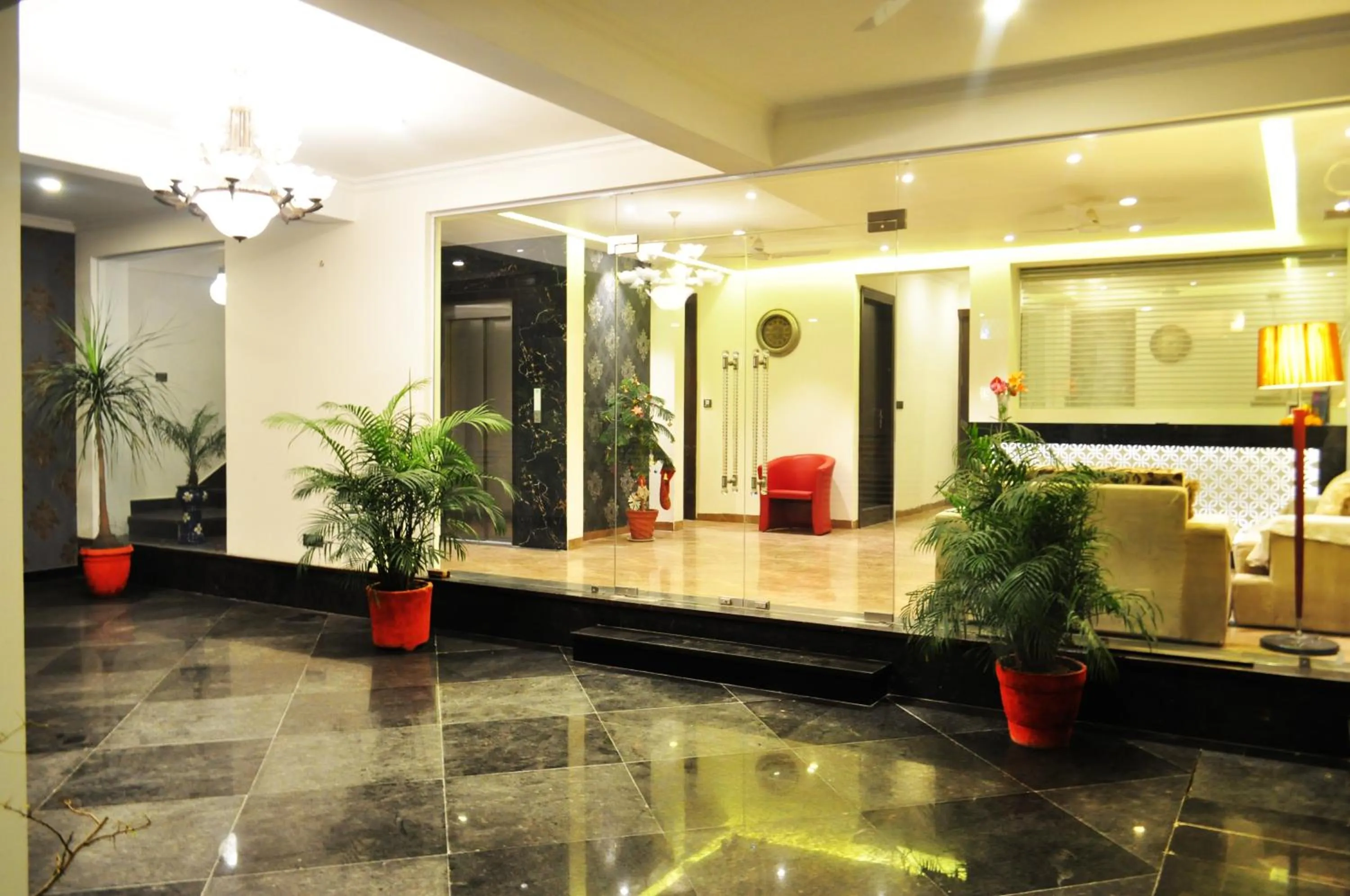 Lobby or reception in Anand Bhawan