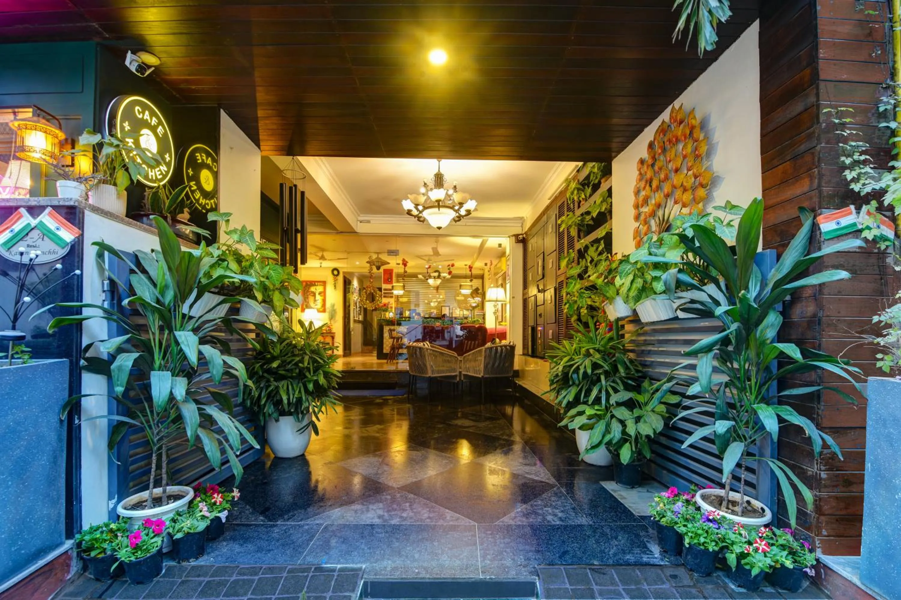 Facade/entrance in Anand Bhawan