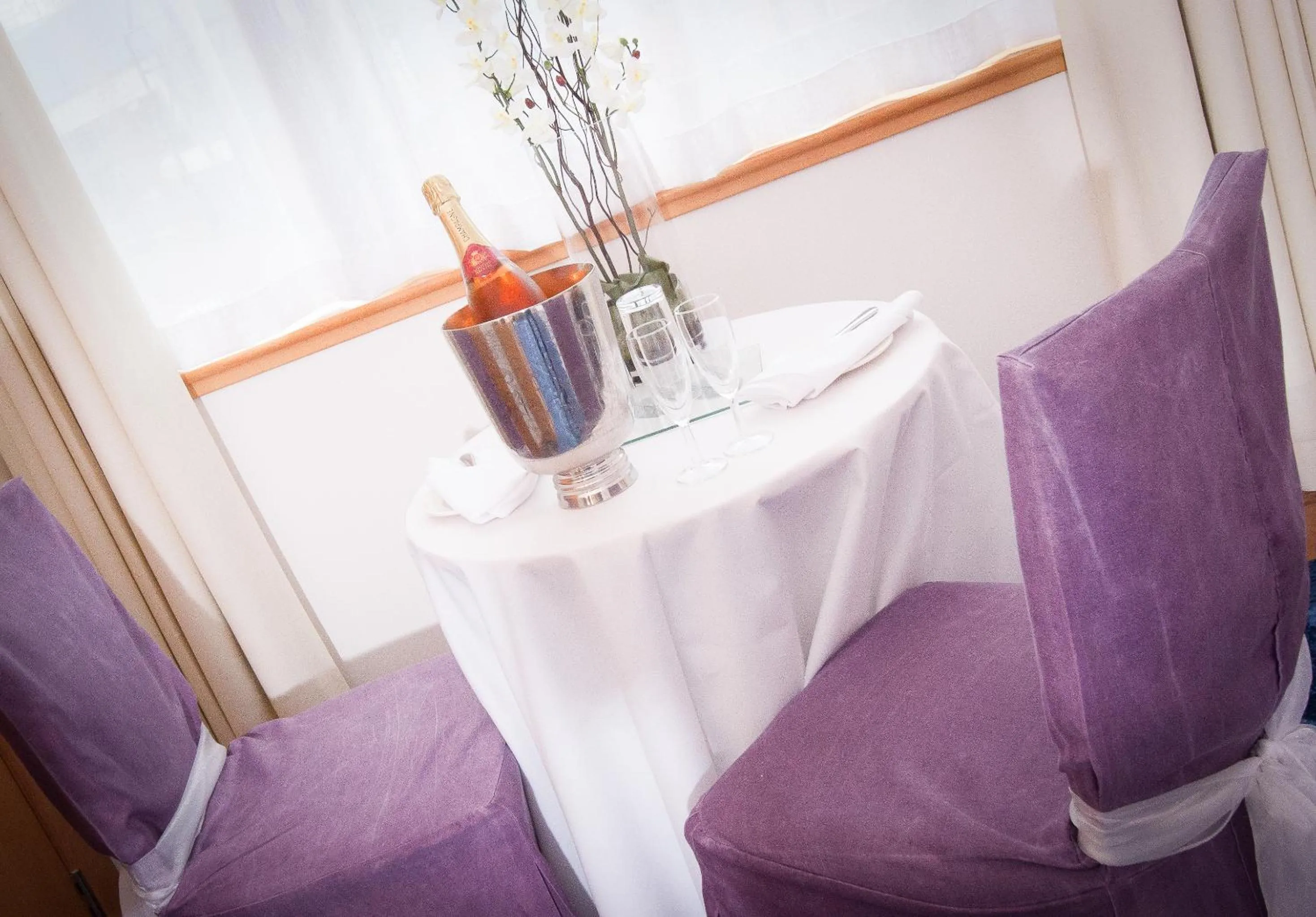 Seating area in The Park Hotel