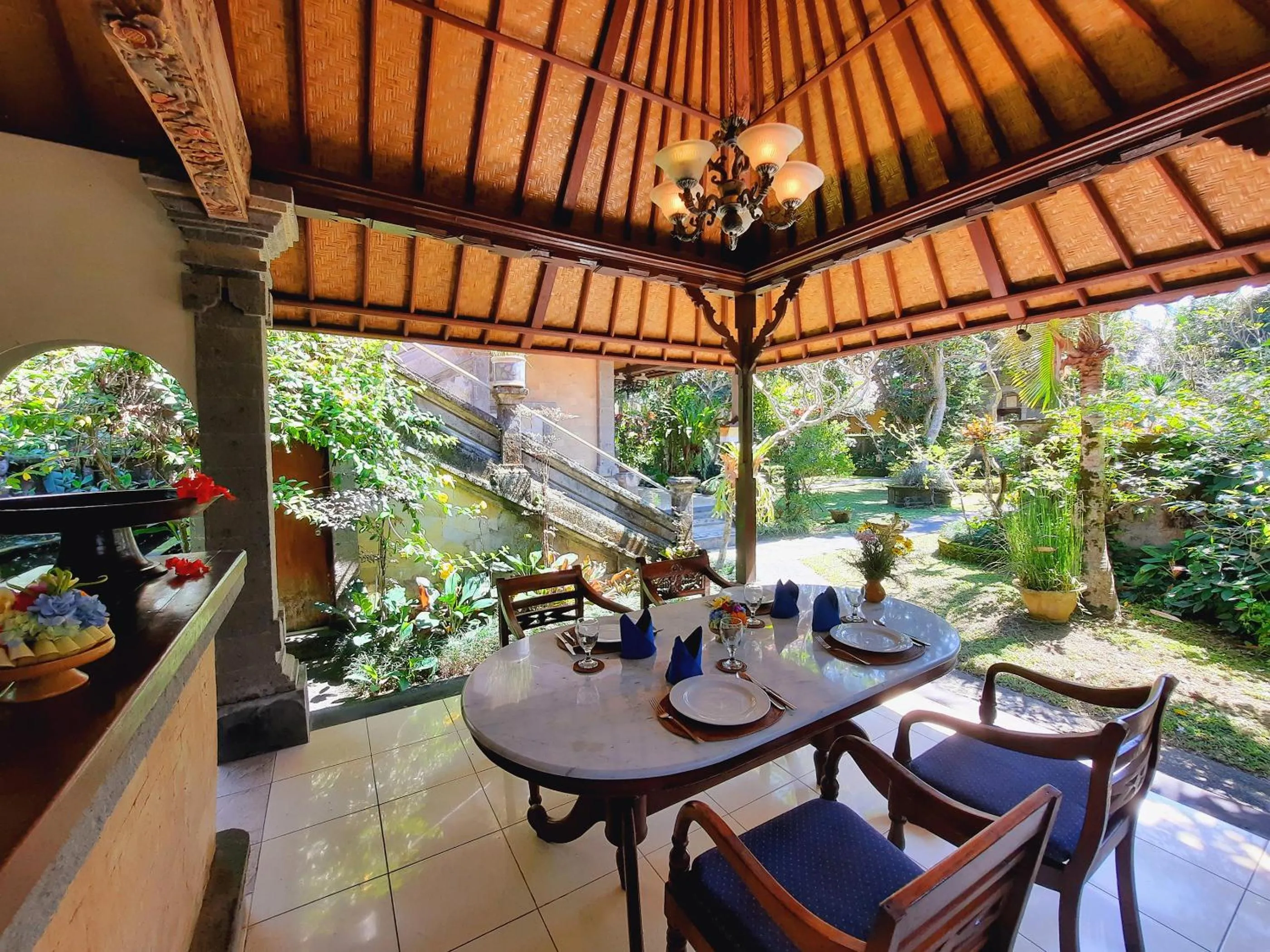 Kitchen or kitchenette in Alam Shanti Ubud