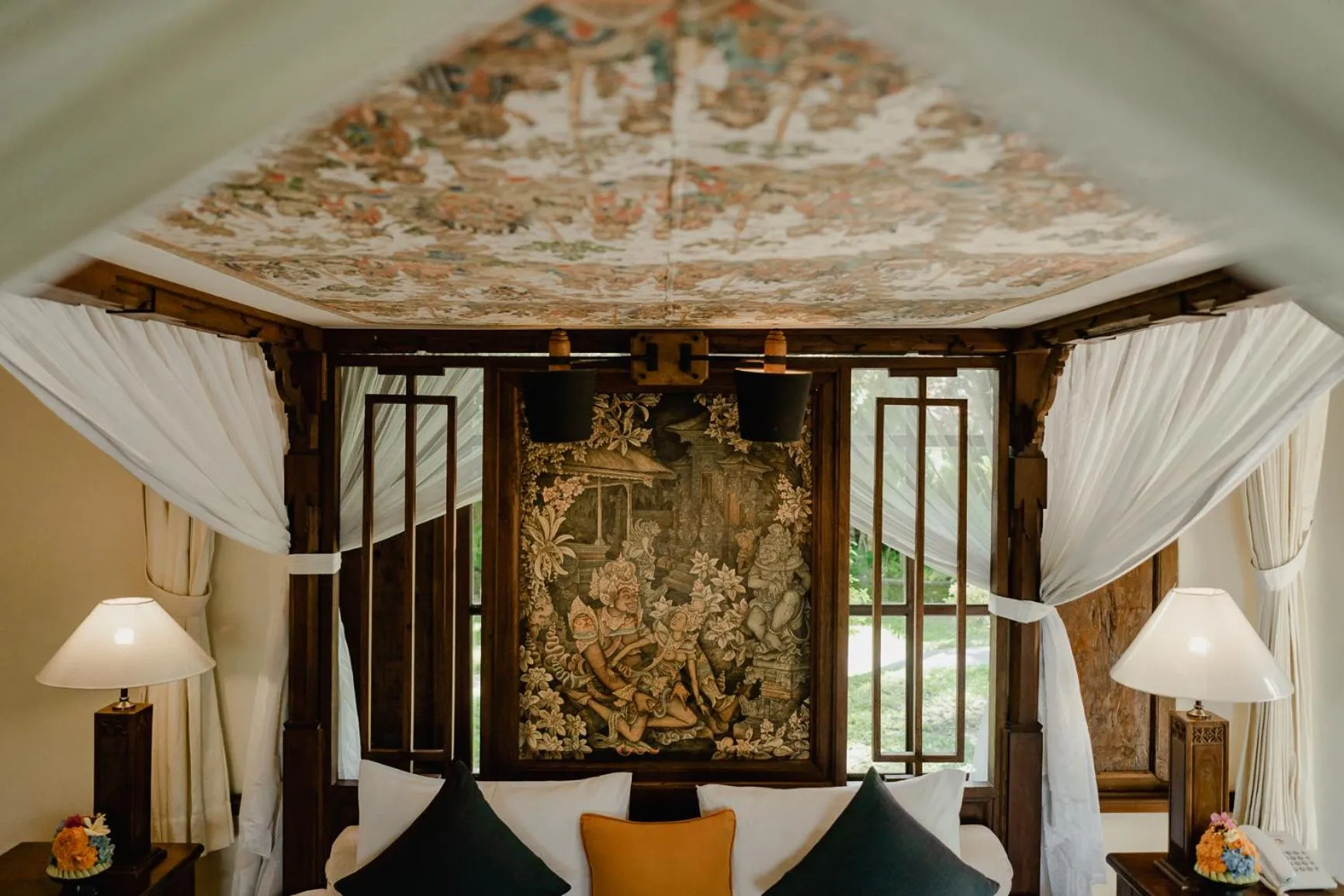 Bed in Alam Shanti Ubud