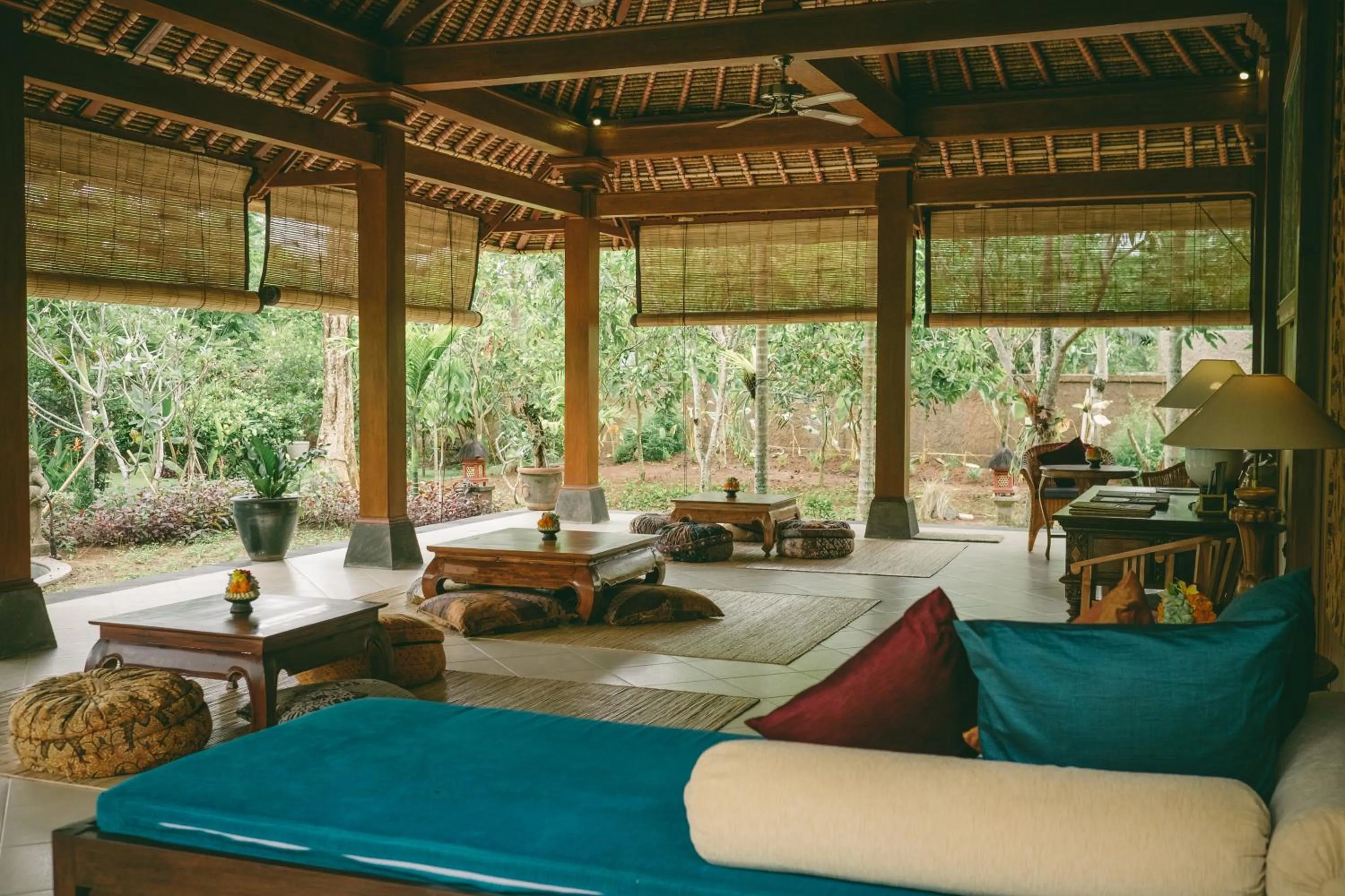 Seating area in Alam Shanti Ubud