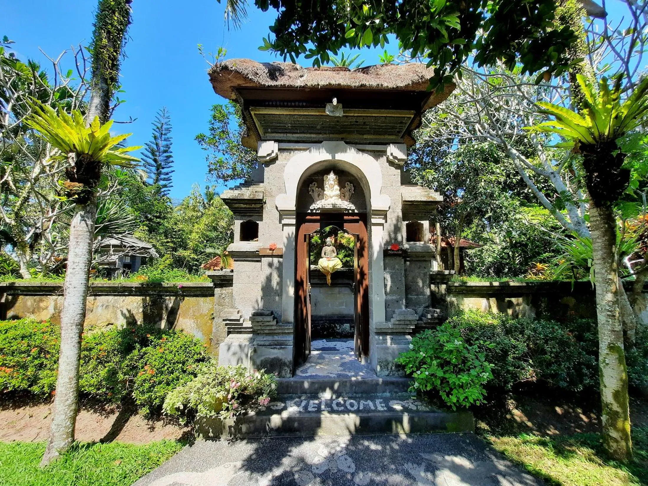 Facade/entrance in Alam Shanti Ubud