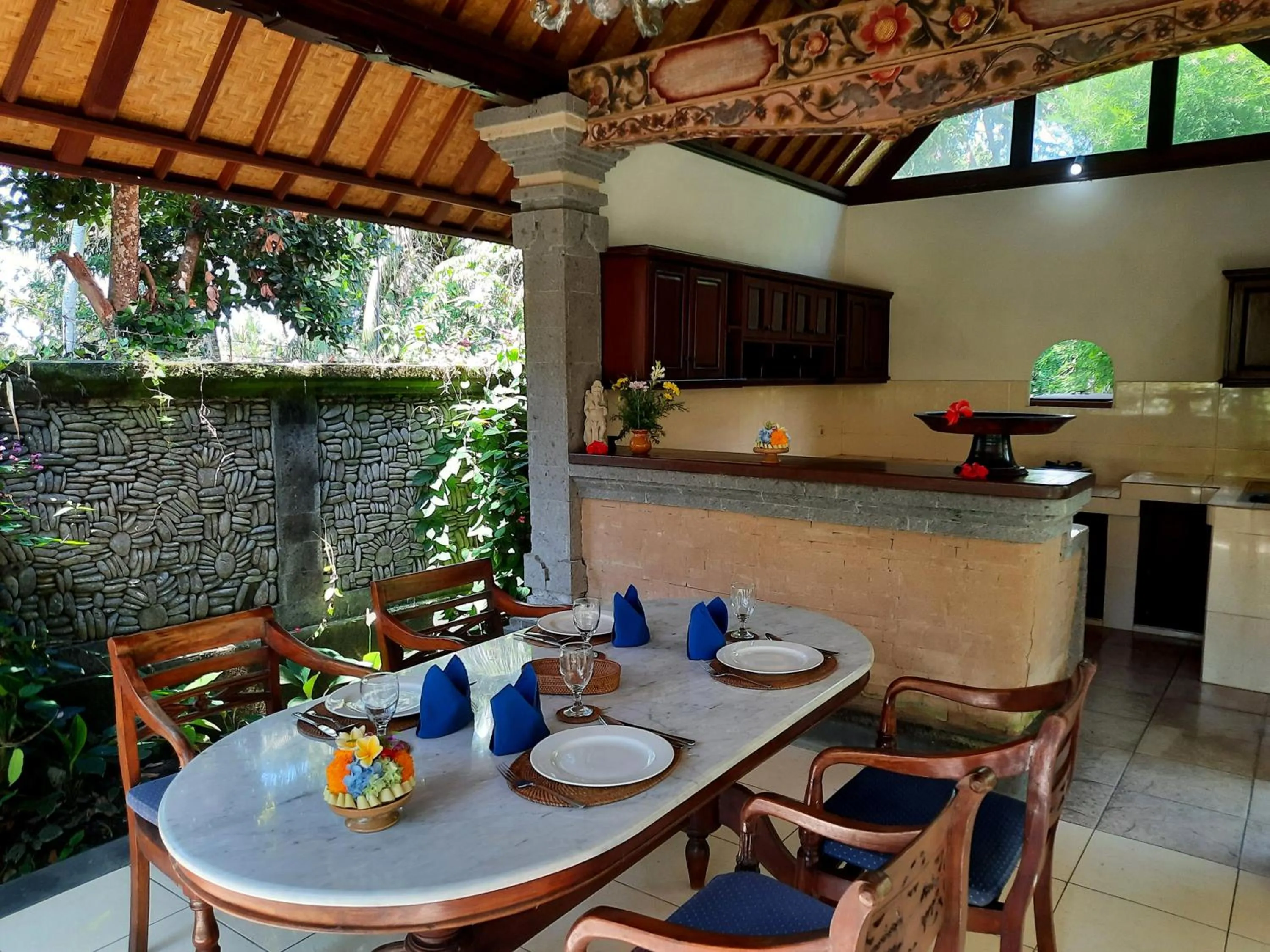 Kitchen or kitchenette in Alam Shanti Ubud