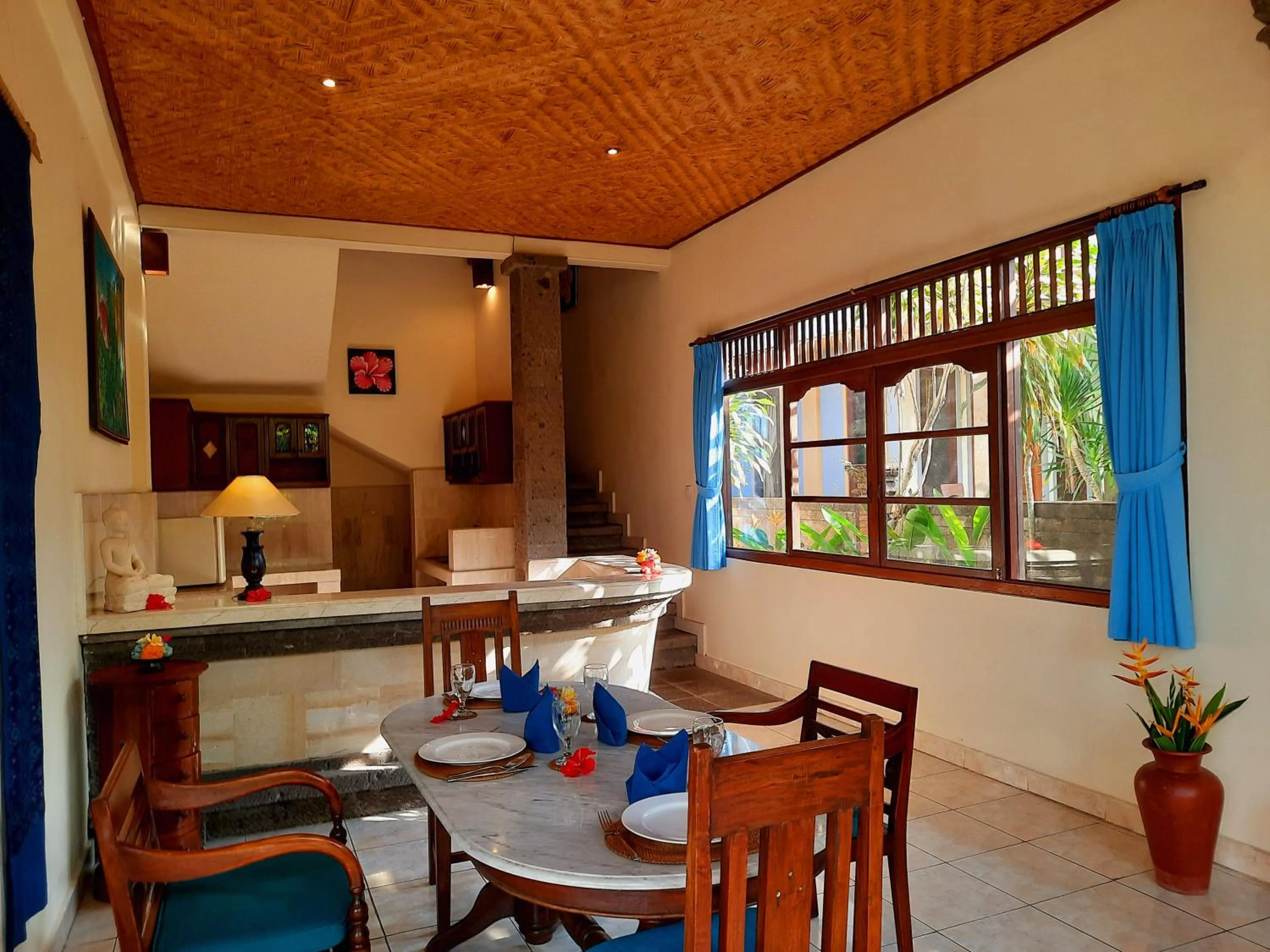 Dining area in Alam Shanti Ubud