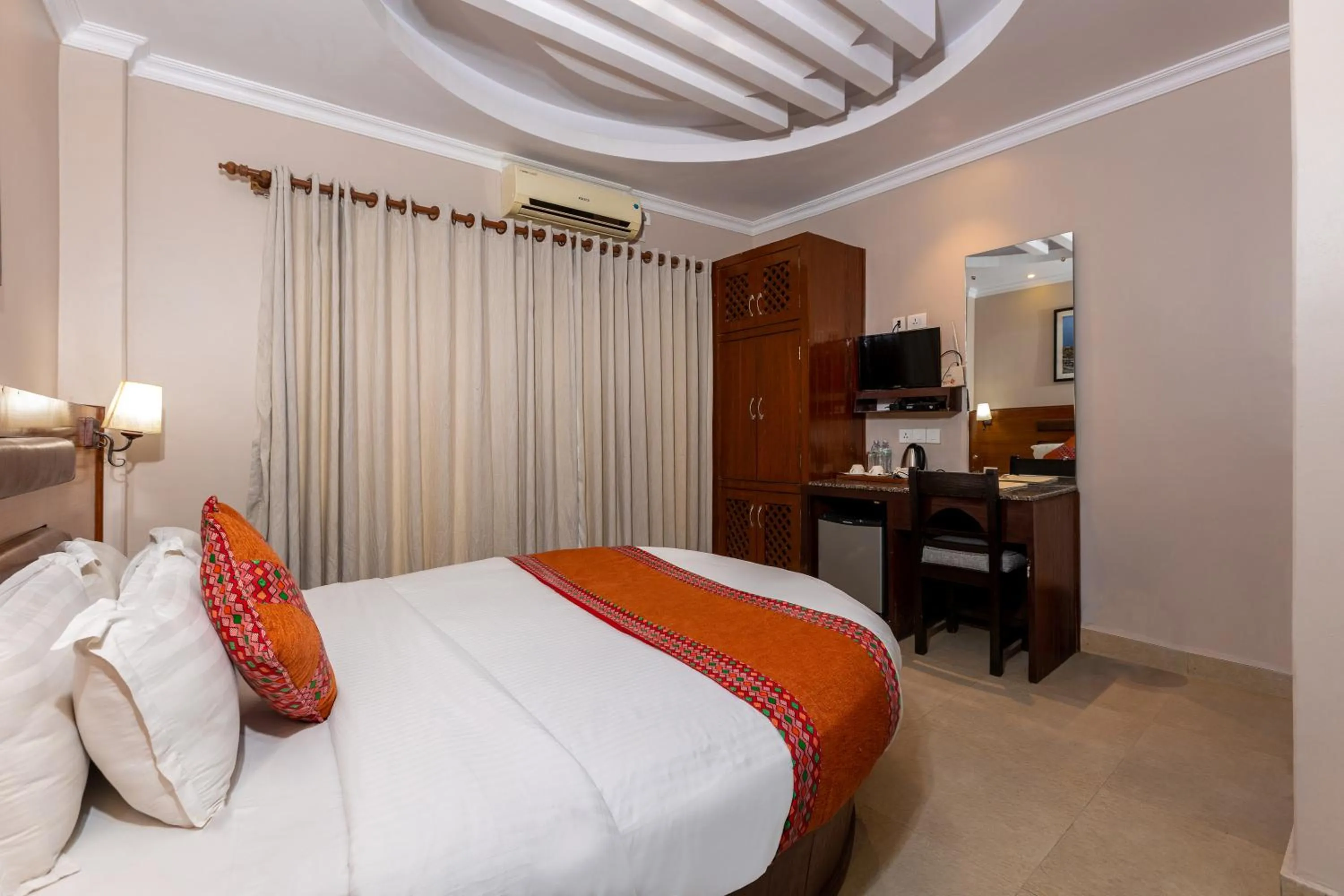 Bed in Kuti Resort & Spa