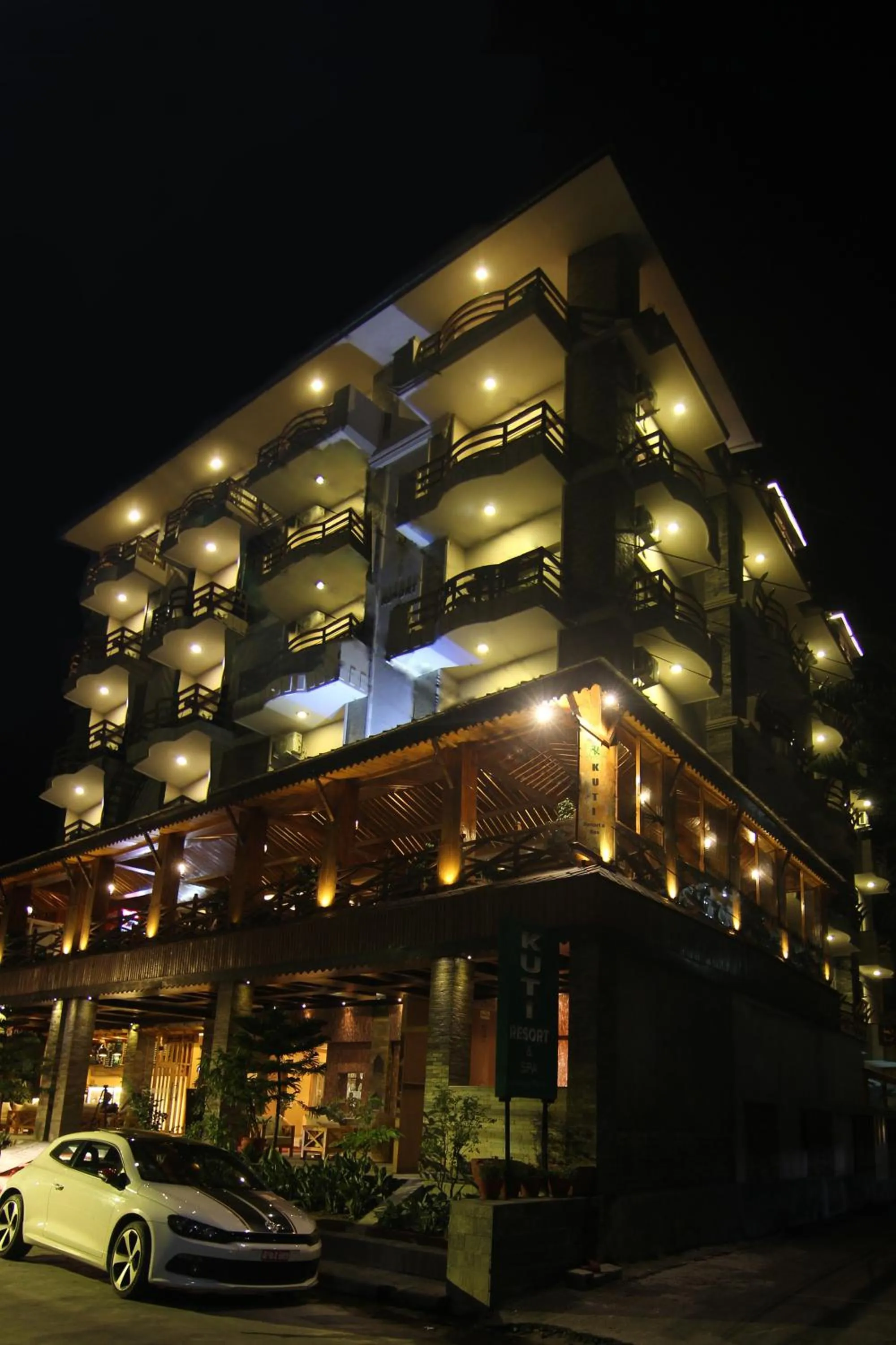 Bird's eye view in Kuti Resort & Spa