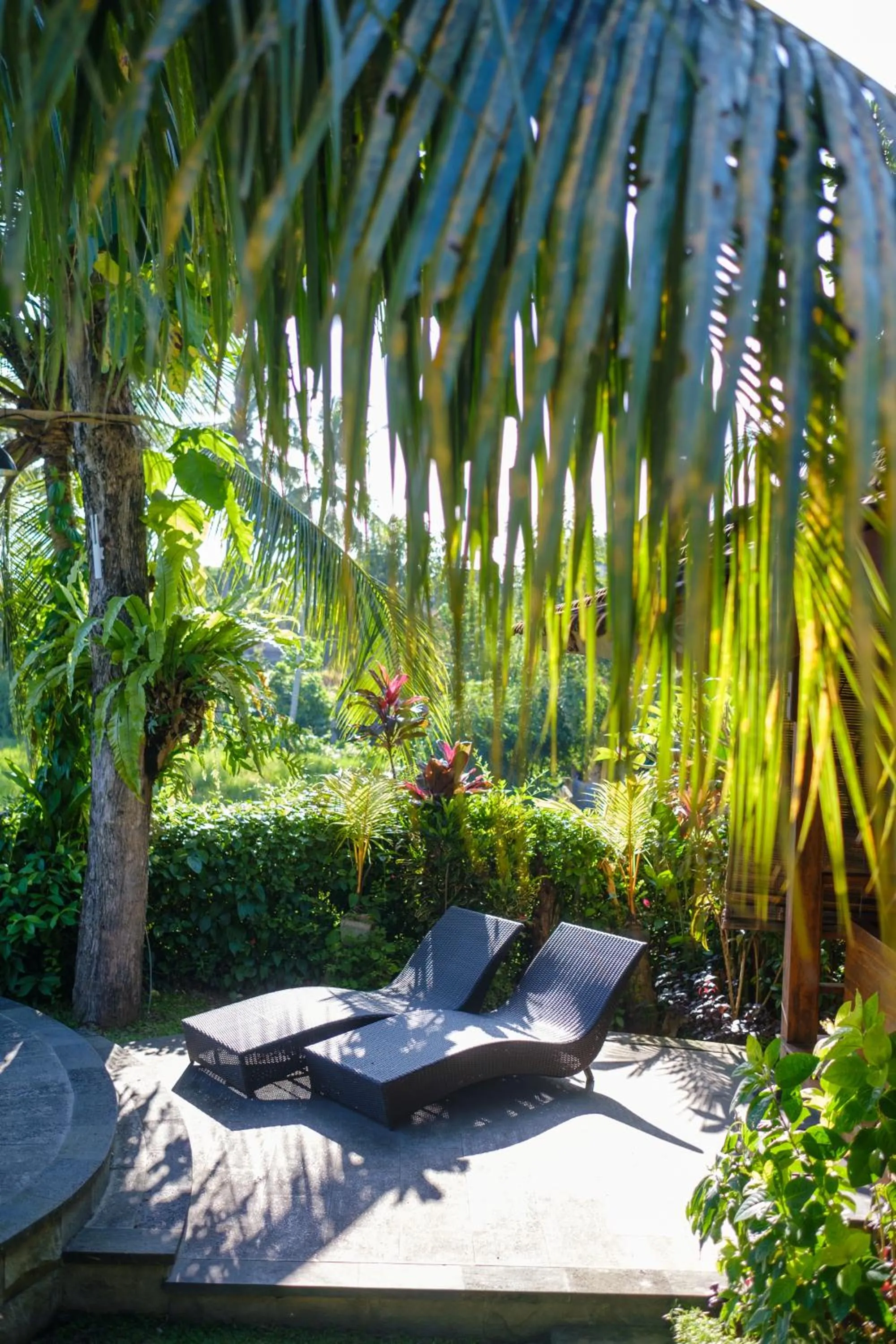 Garden view in Puri Kobot