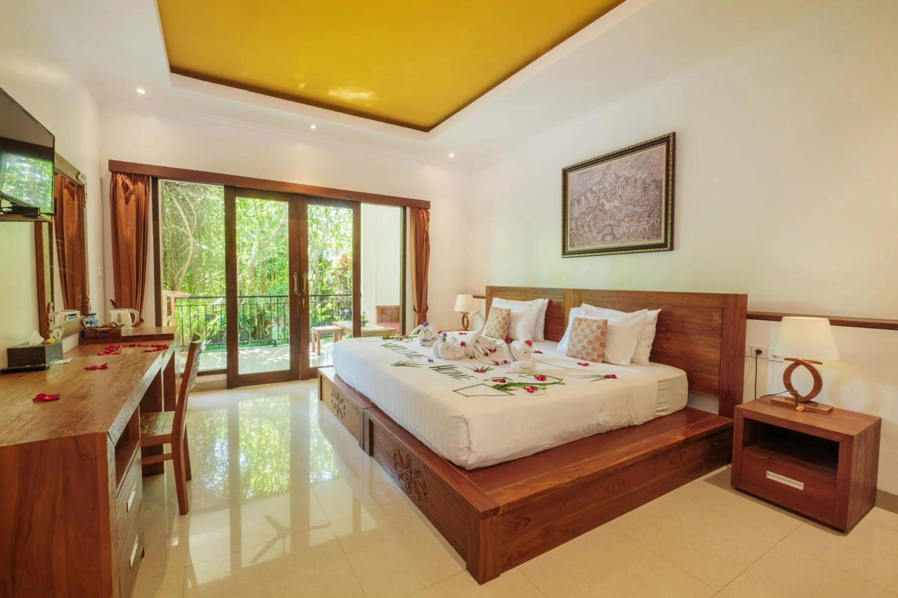 Bedroom, Bed in Puri Kobot