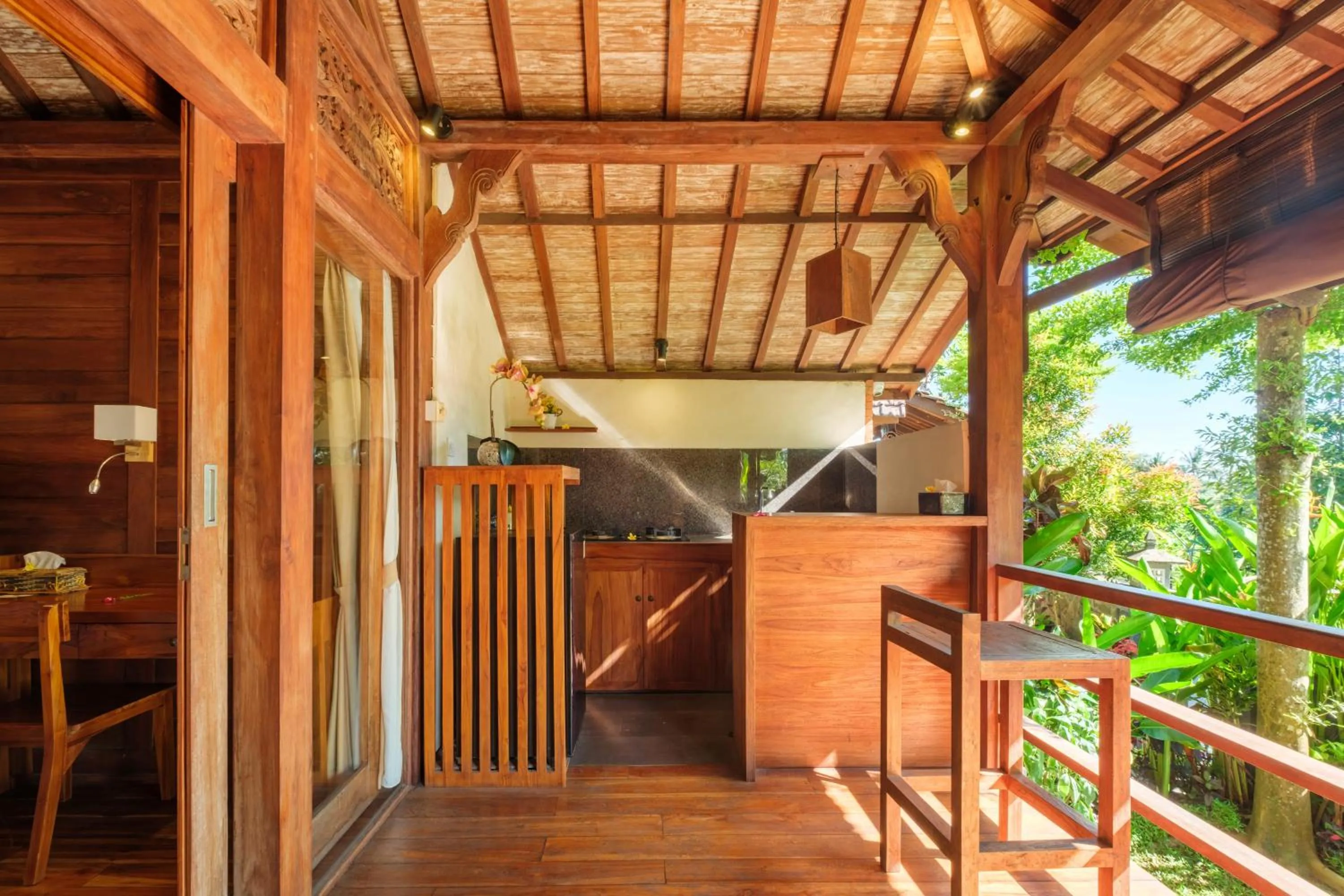 Dining area in Puri Kobot