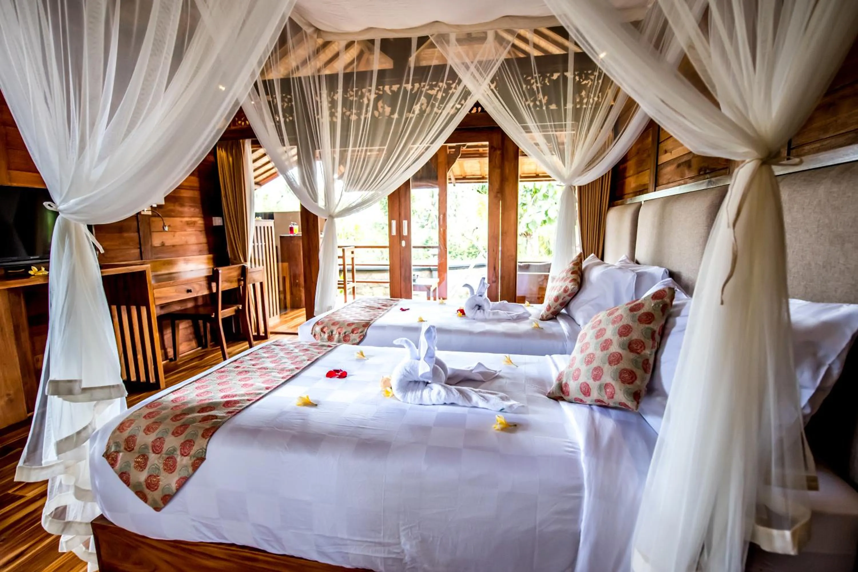 Bedroom, Bed in Puri Kobot