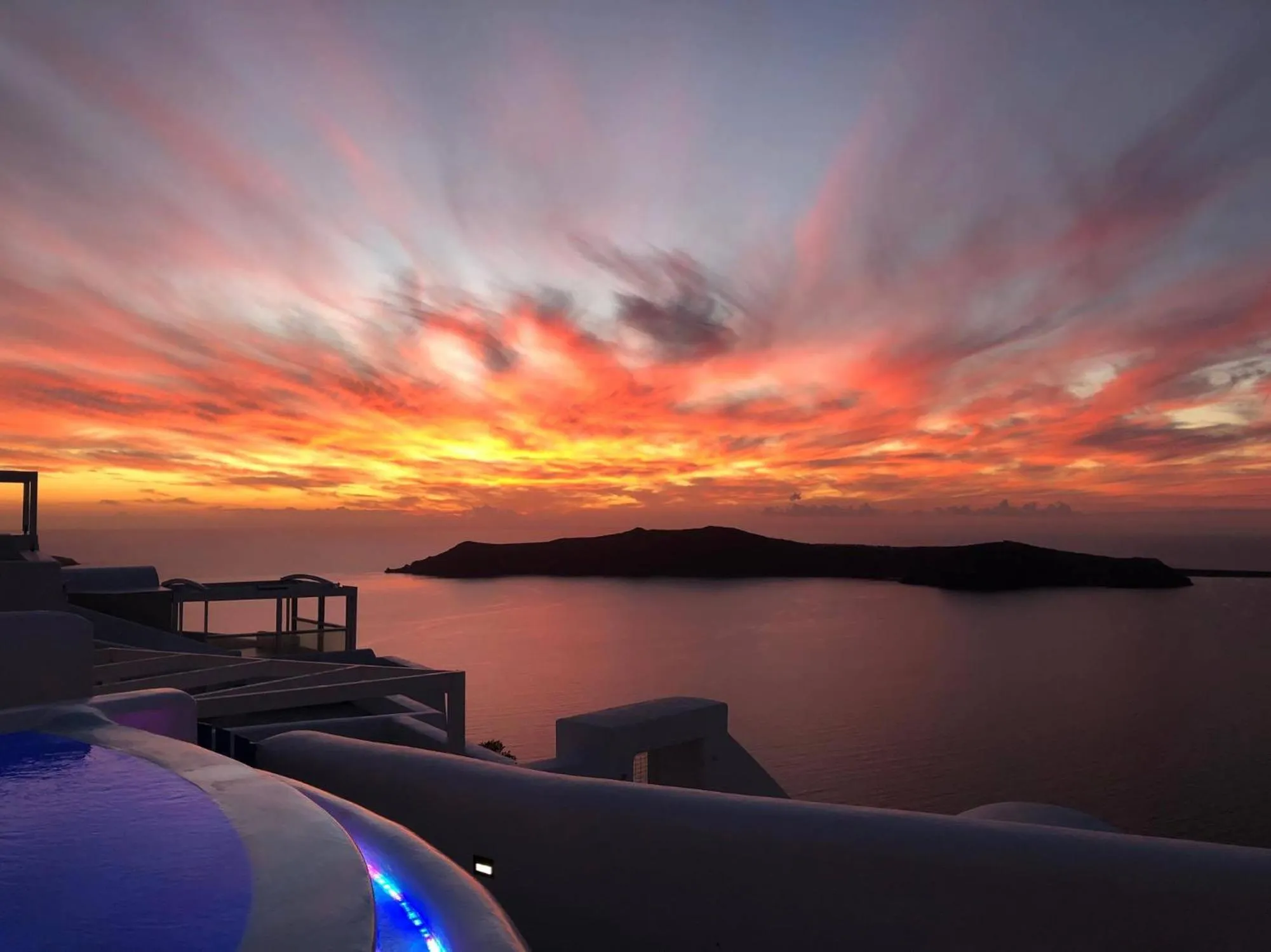 Sea view in Abyssanto Suites and Spa