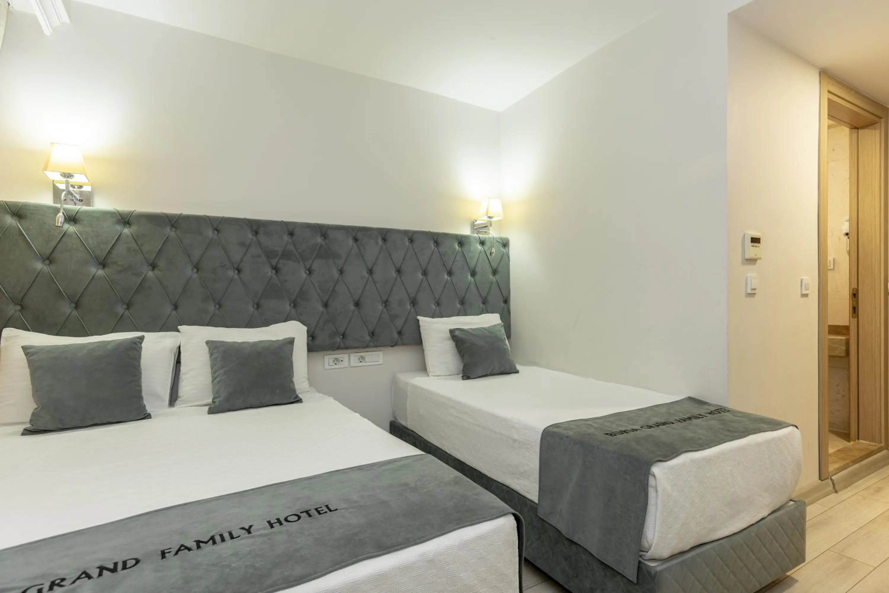 Bed in Bursa Grand Family HOTEL
