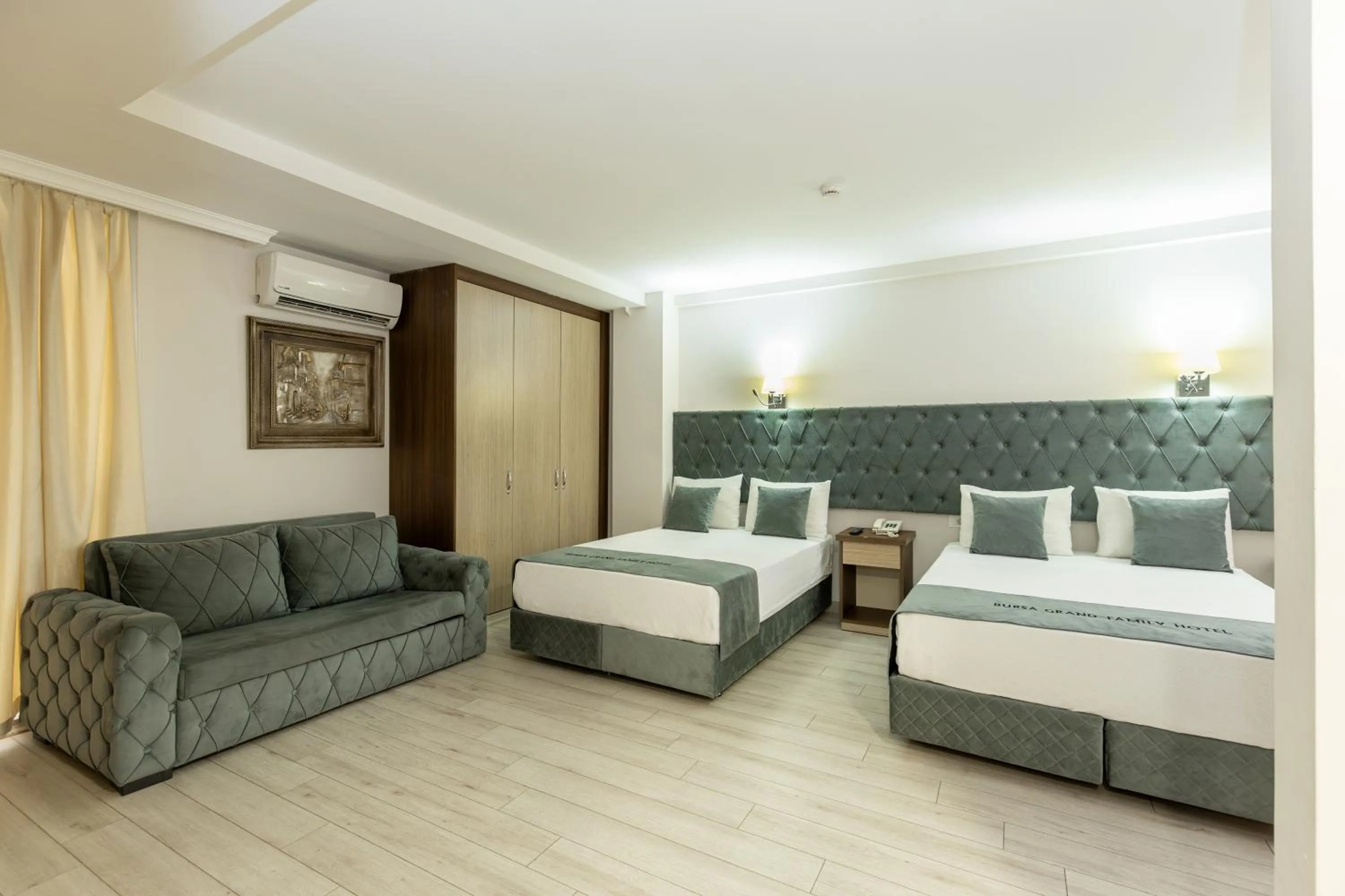 Bed in Bursa Grand Family HOTEL
