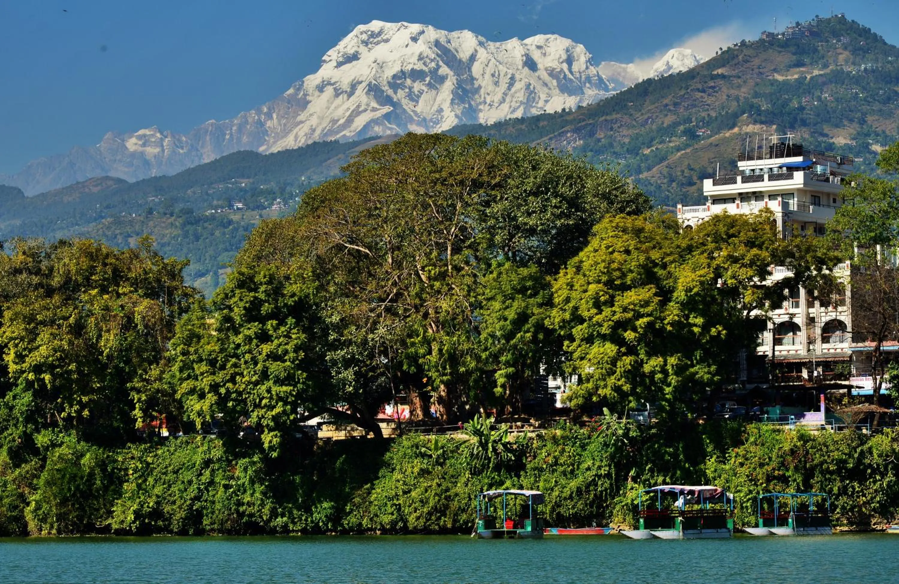 Natural landscape in Hotel Raniban Arcade