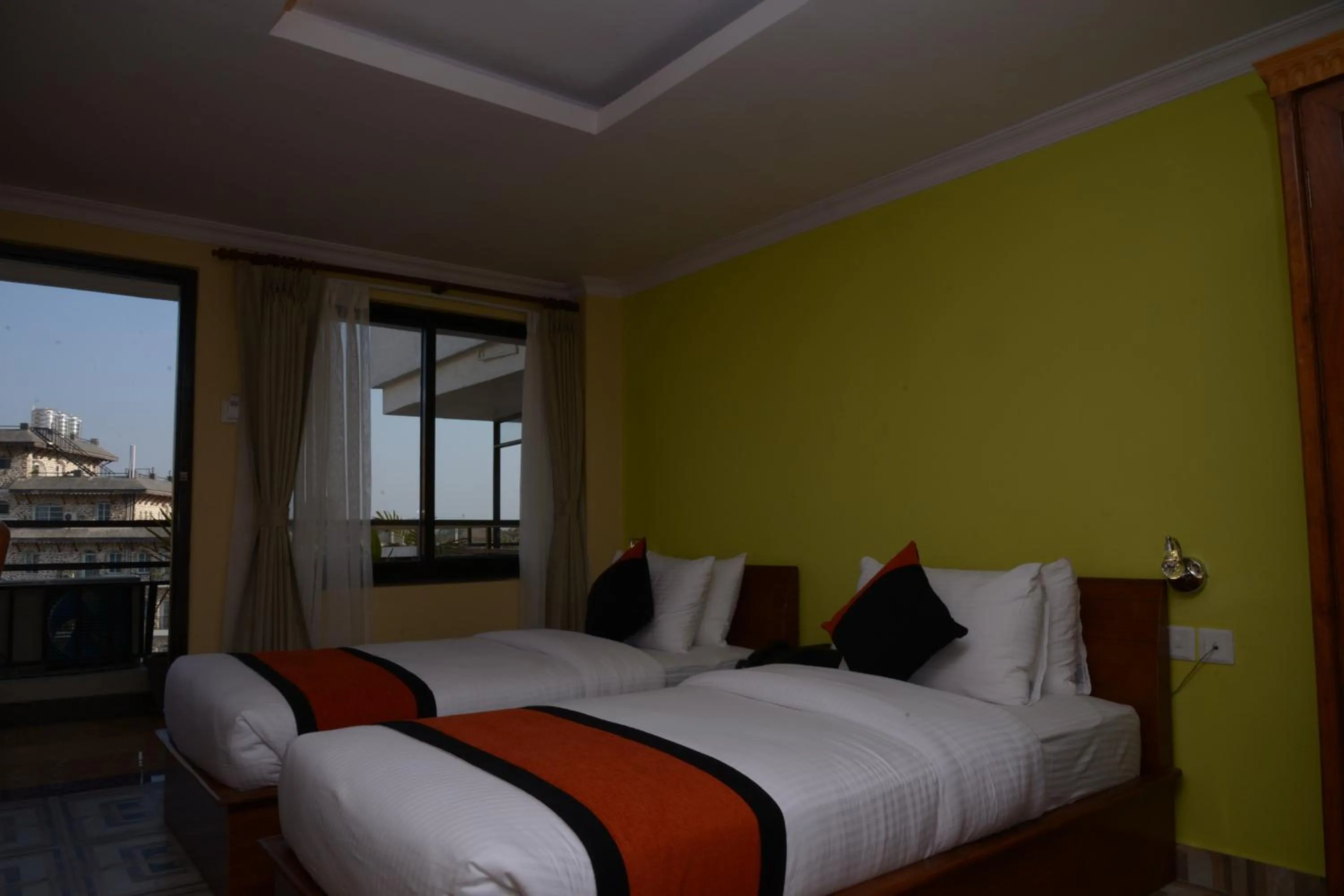 Bed in Hotel Raniban Arcade