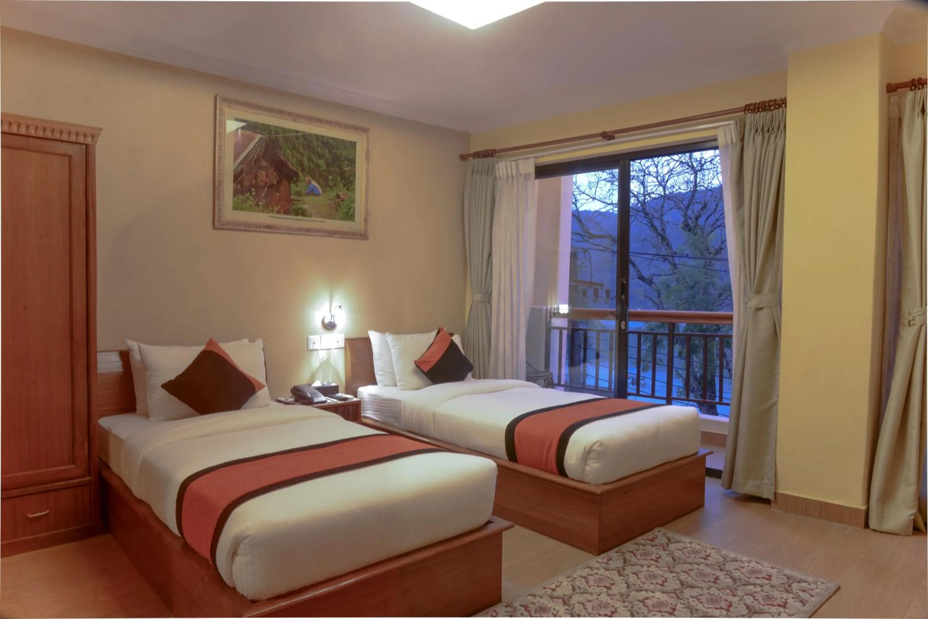 Bedroom, Bed in Hotel Raniban Arcade