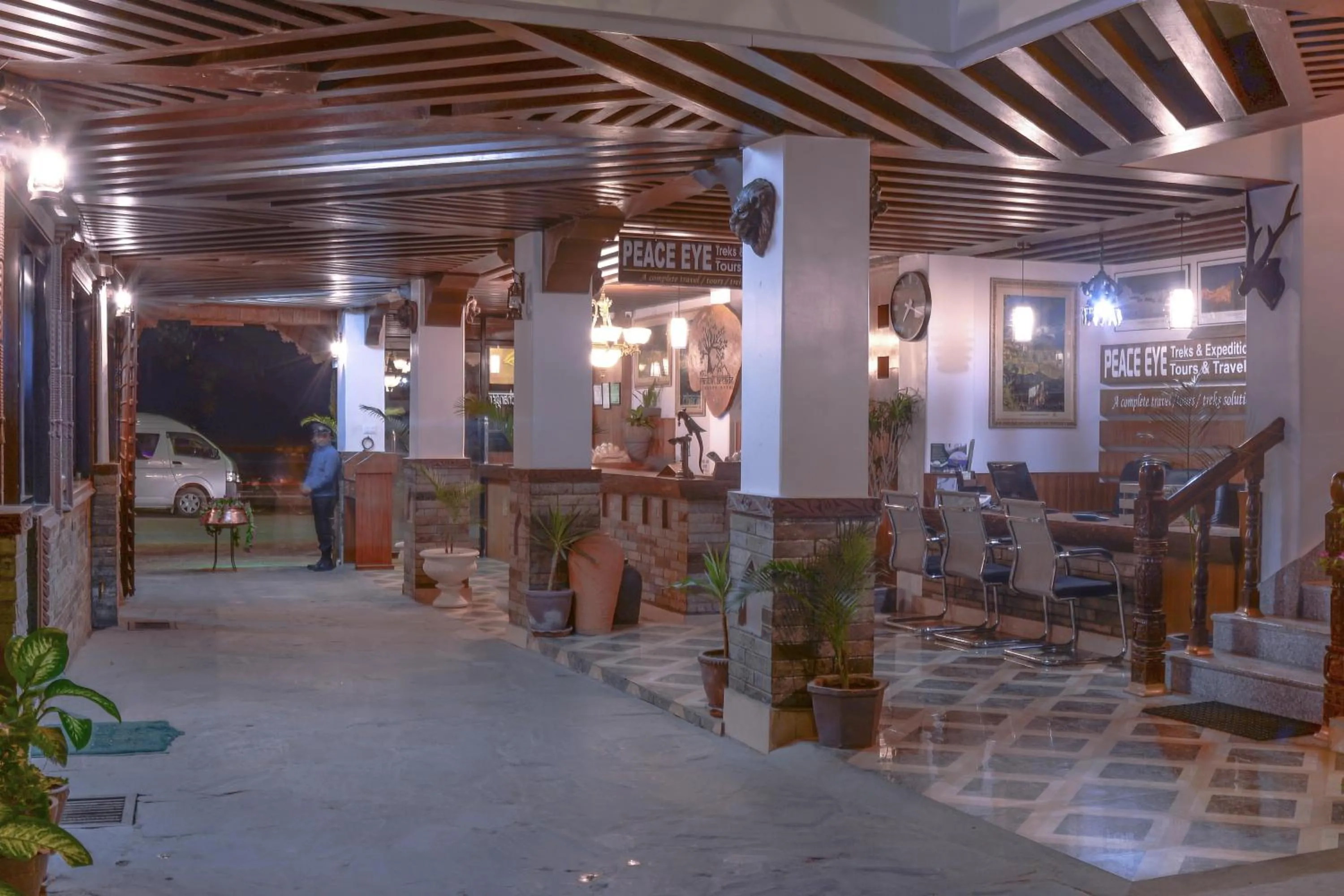 Lobby or reception in Hotel Raniban Arcade