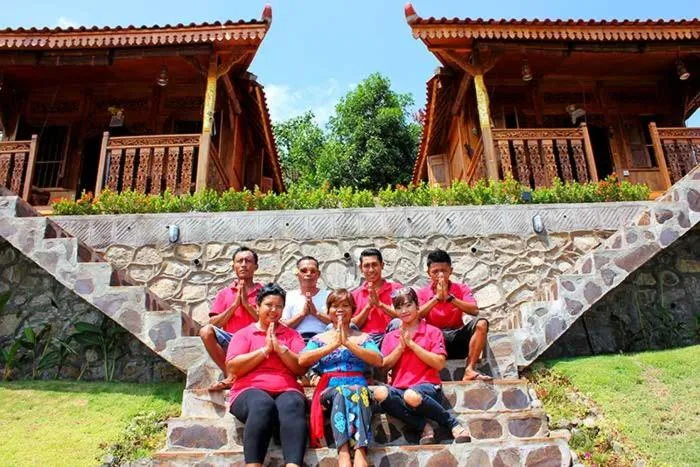 Staff in Sing Sing Resort Lovina