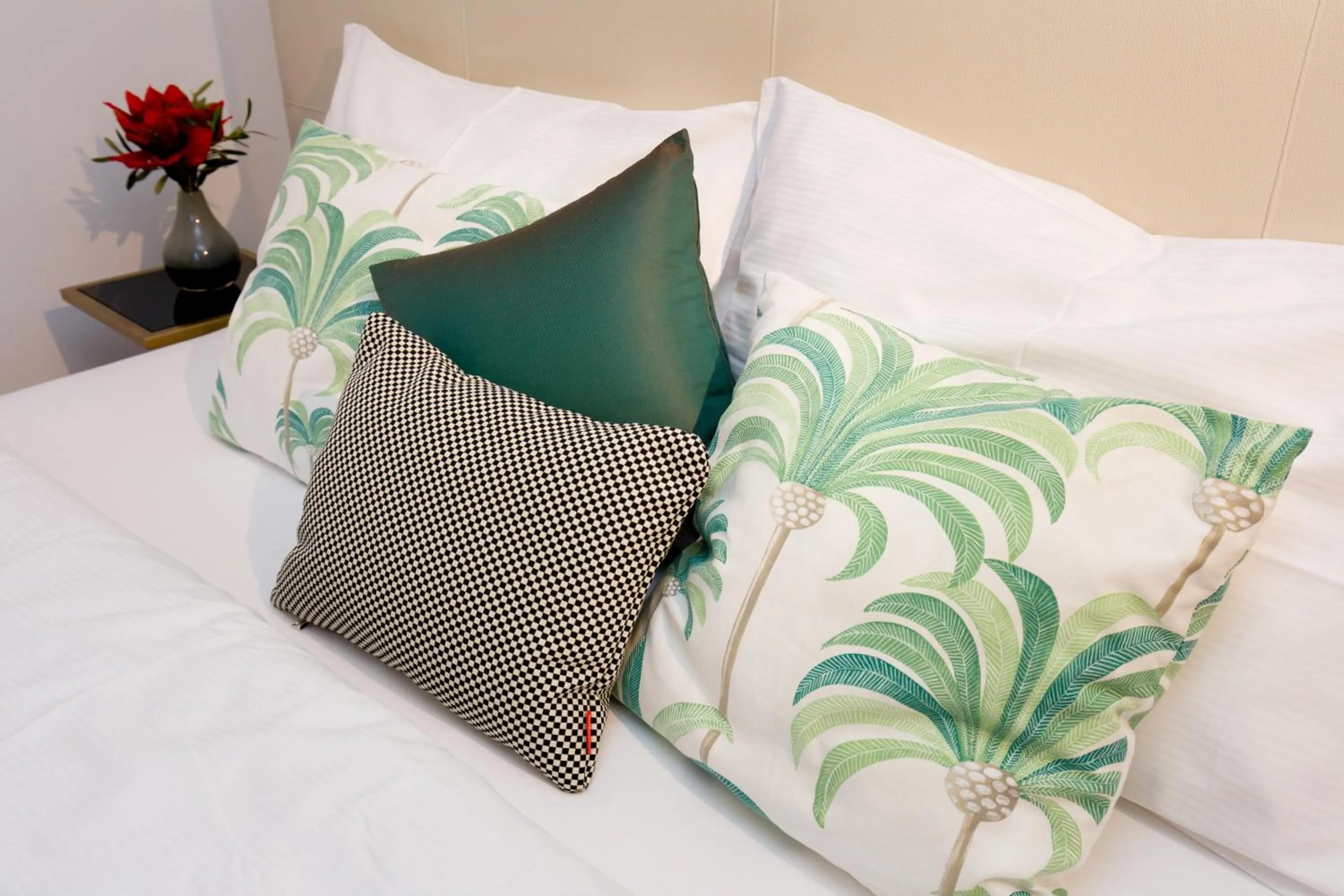 Decorative detail, Bed in RAFAEL KAISER - Premium Apartments City Centre - Contactless Check-In