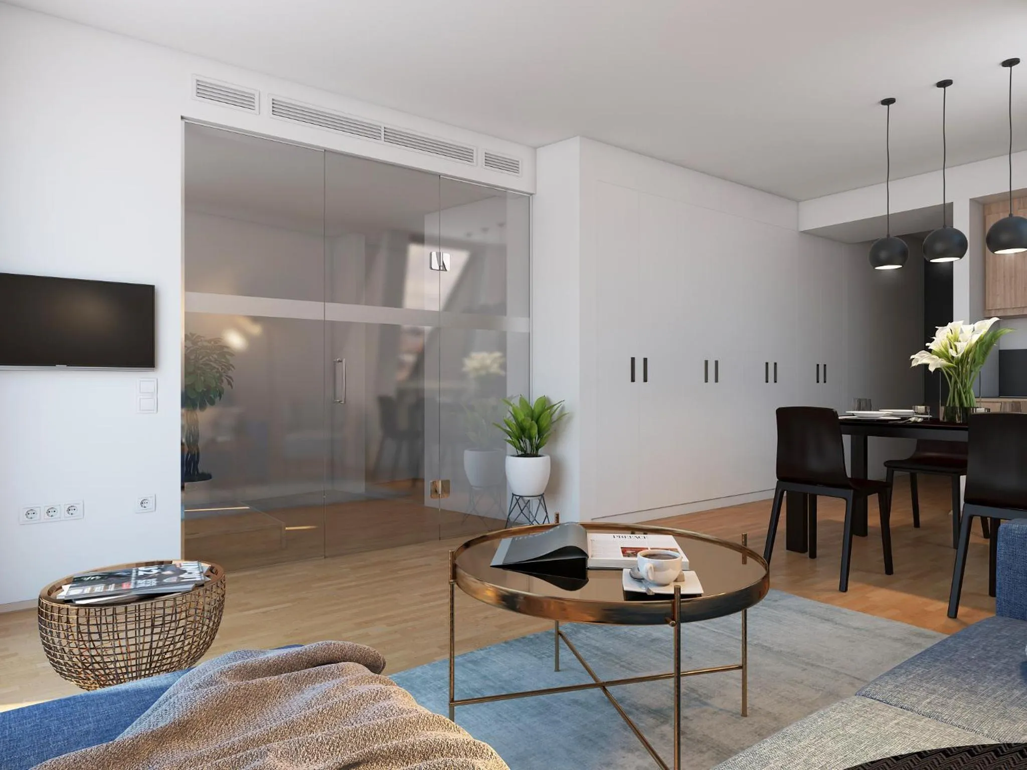 Living room in RAFAEL KAISER - Premium Apartments City Centre - Contactless Check-In