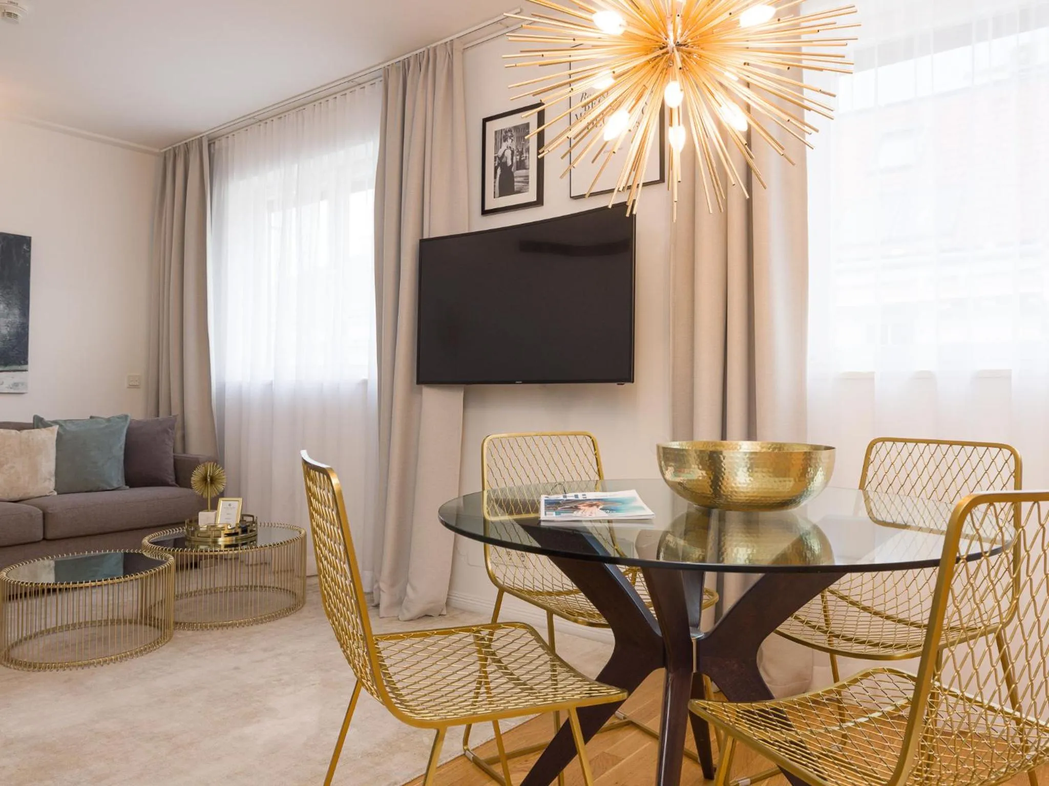 Living room in RAFAEL KAISER - Premium Apartments City Centre - Contactless Check-In