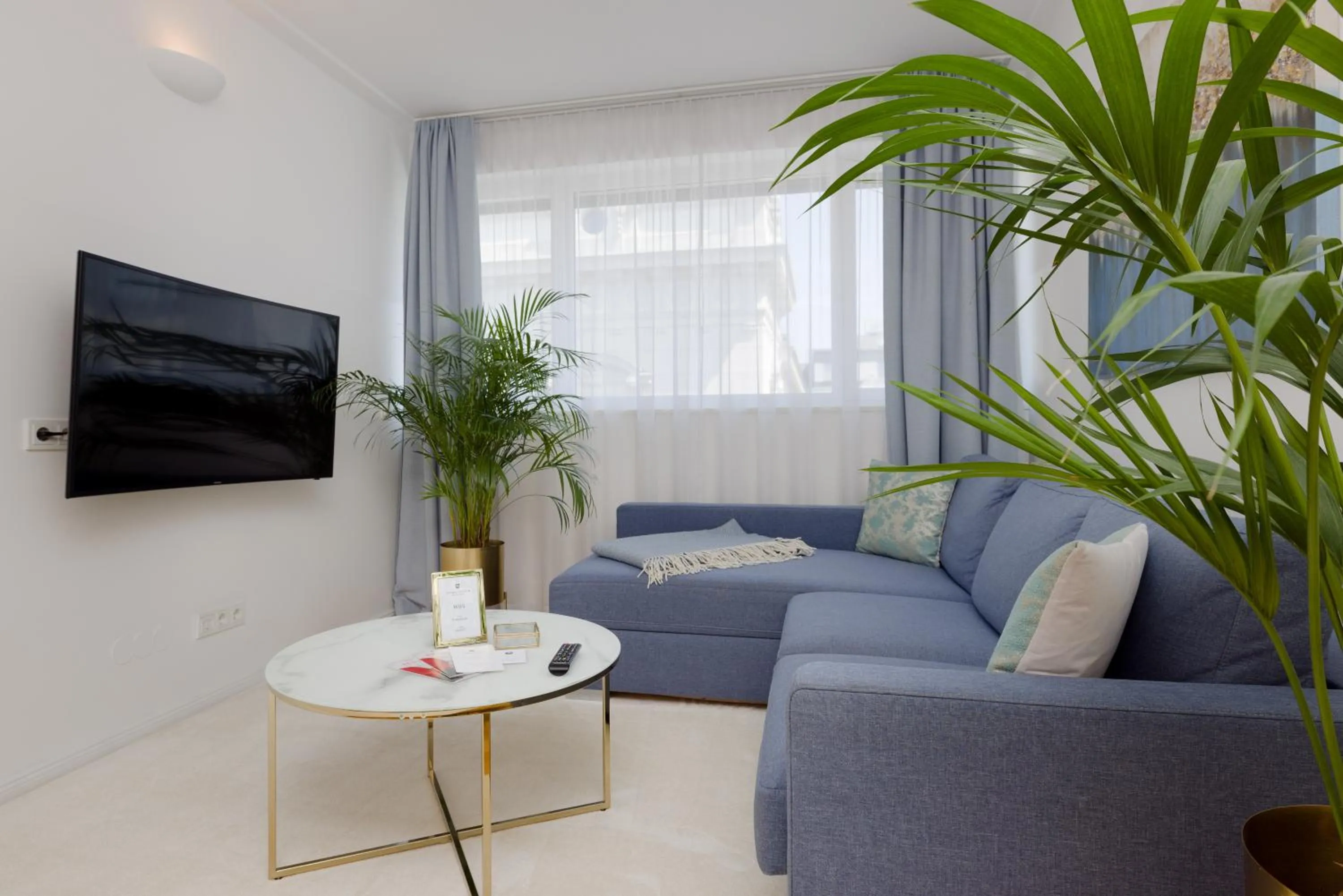 Living room in RAFAEL KAISER - Premium Apartments City Centre - Contactless Check-In