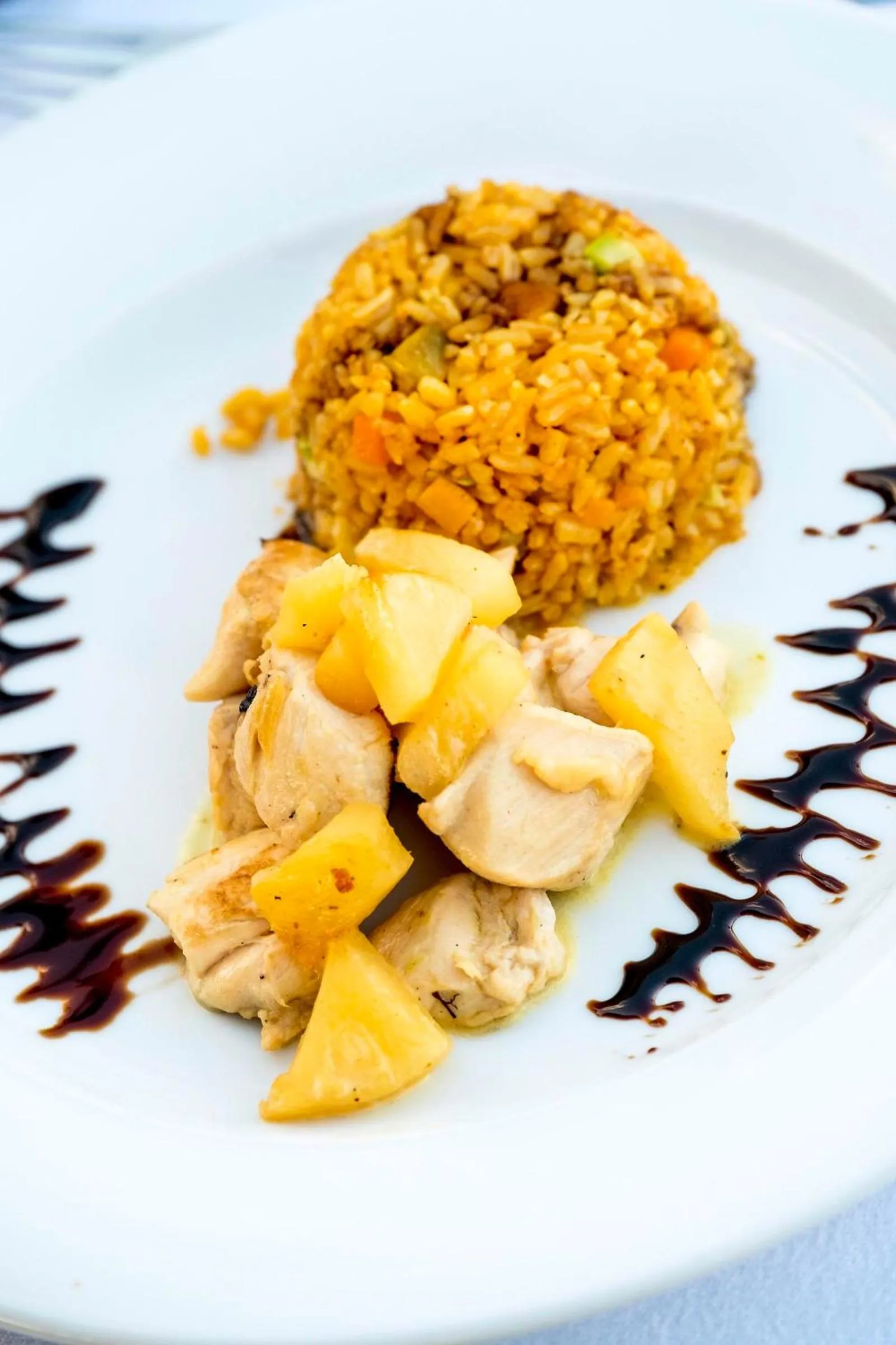 Food in The Orangers Beach Resort and Bungalows All Inclusive