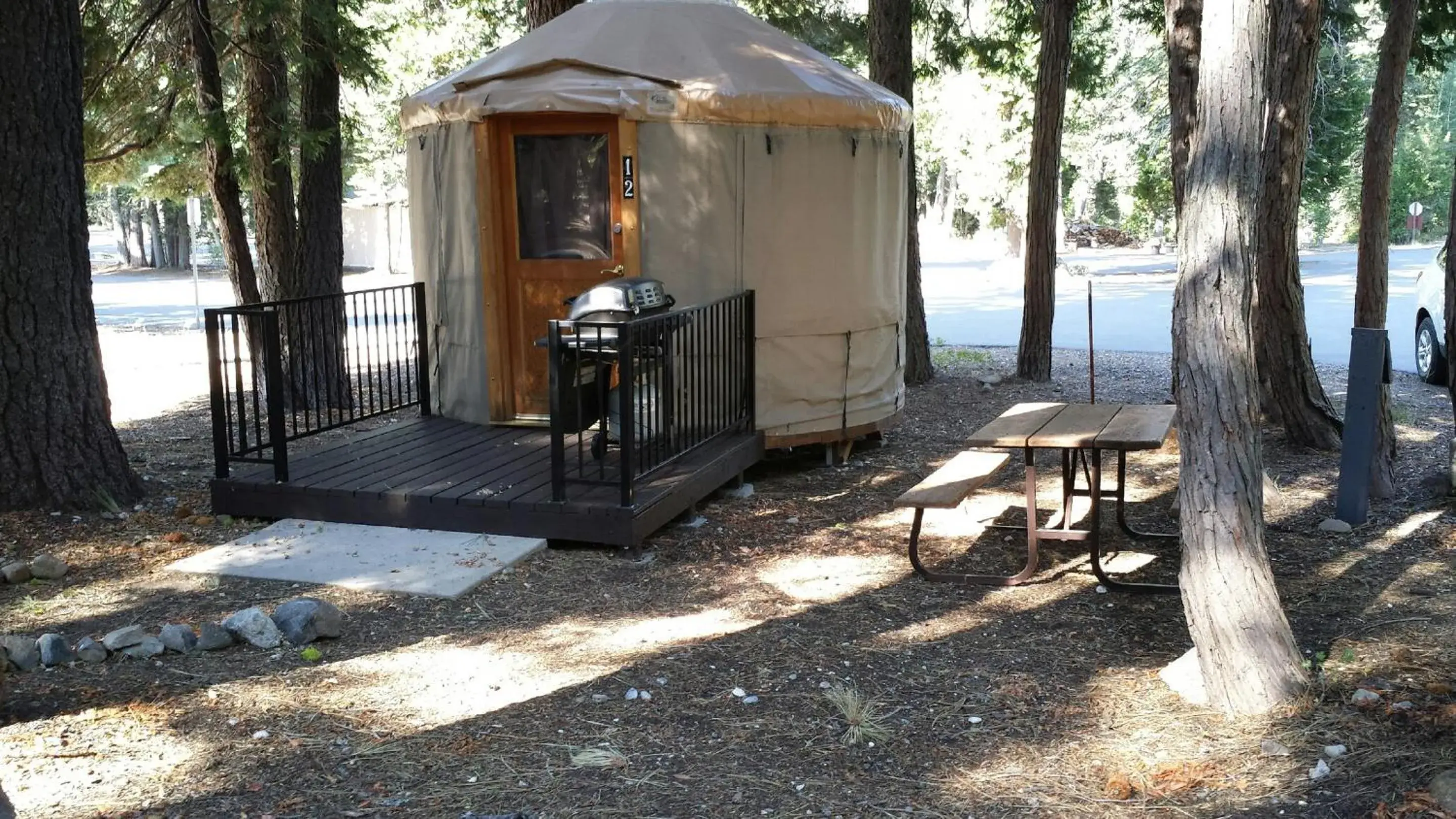Snowflower Camping Resort 12 ft. Yurt 9 Snowflower Camping Resort 12 ft. Yurt 9