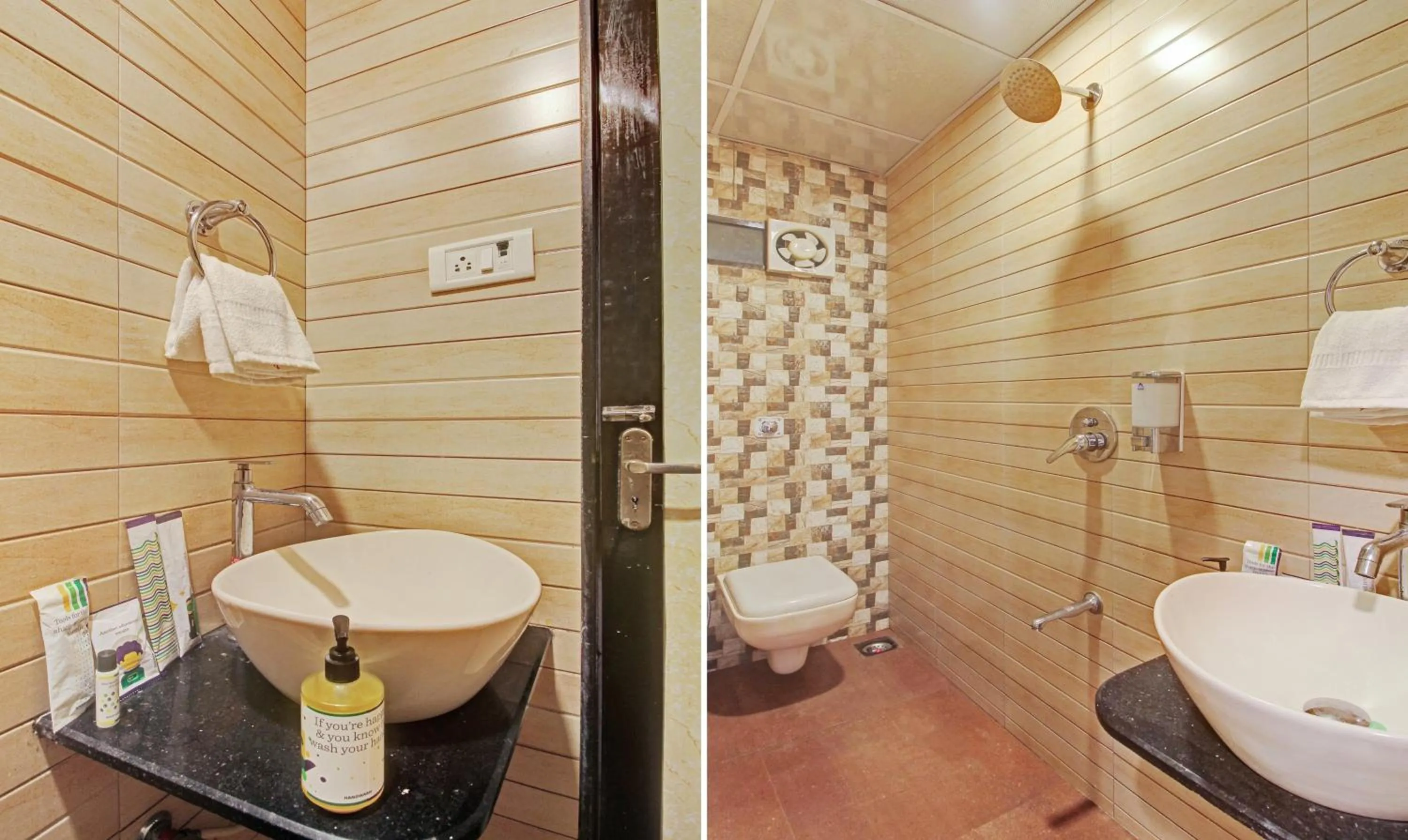 Toilet in Treebo Berry Hill Venna Lake, 3 Km From City Center