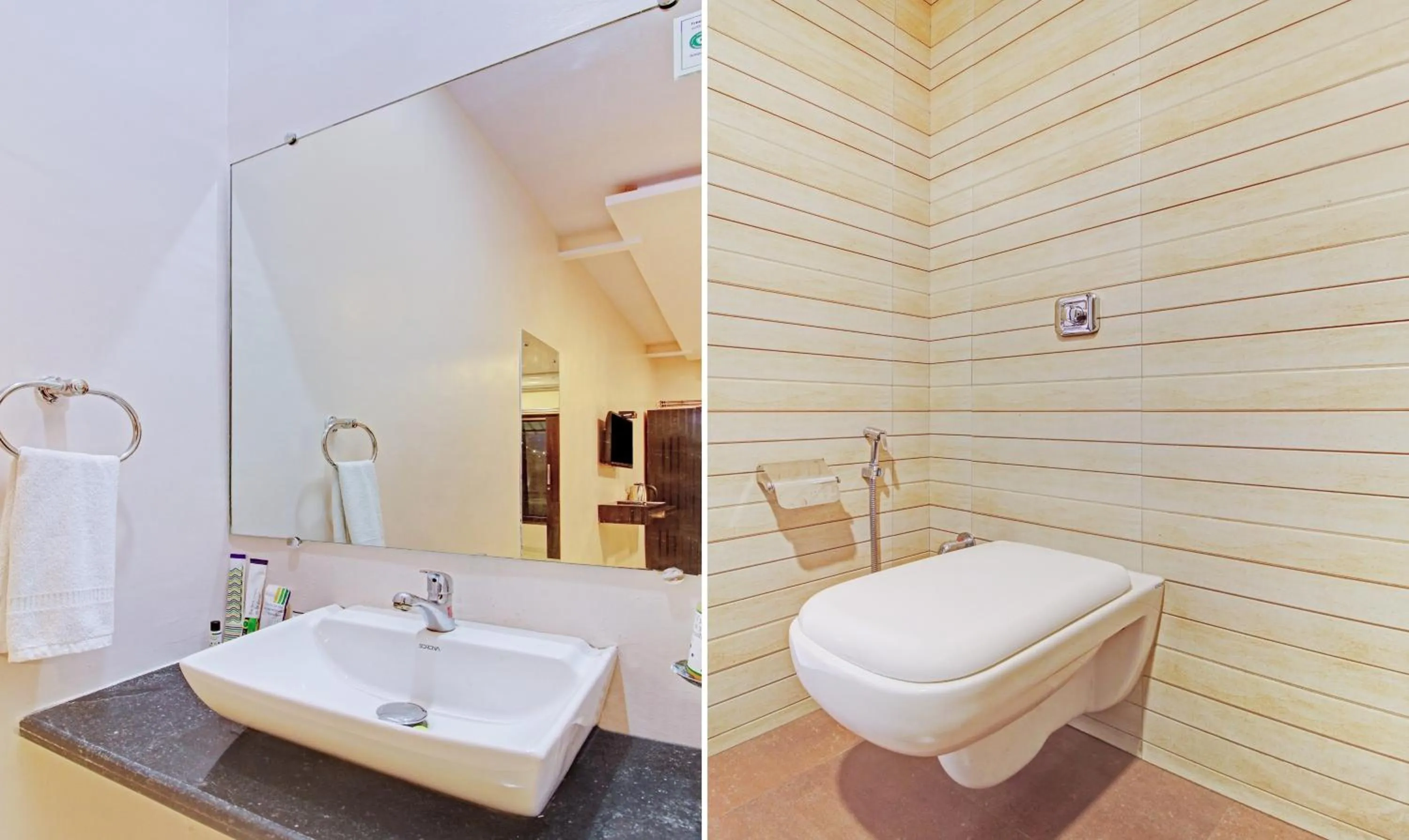 Toilet in Treebo Berry Hill Venna Lake, 3 Km From City Center