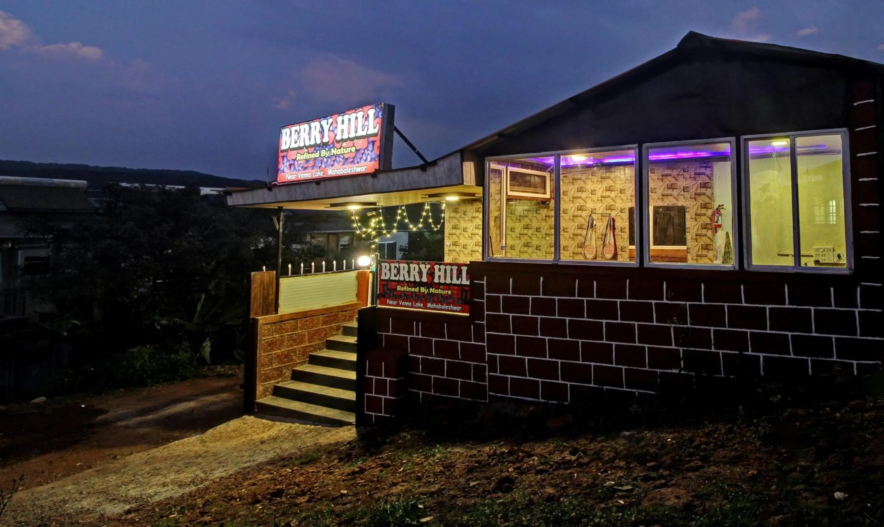 Property building in Treebo Berry Hill Venna Lake, 3 Km From City Center