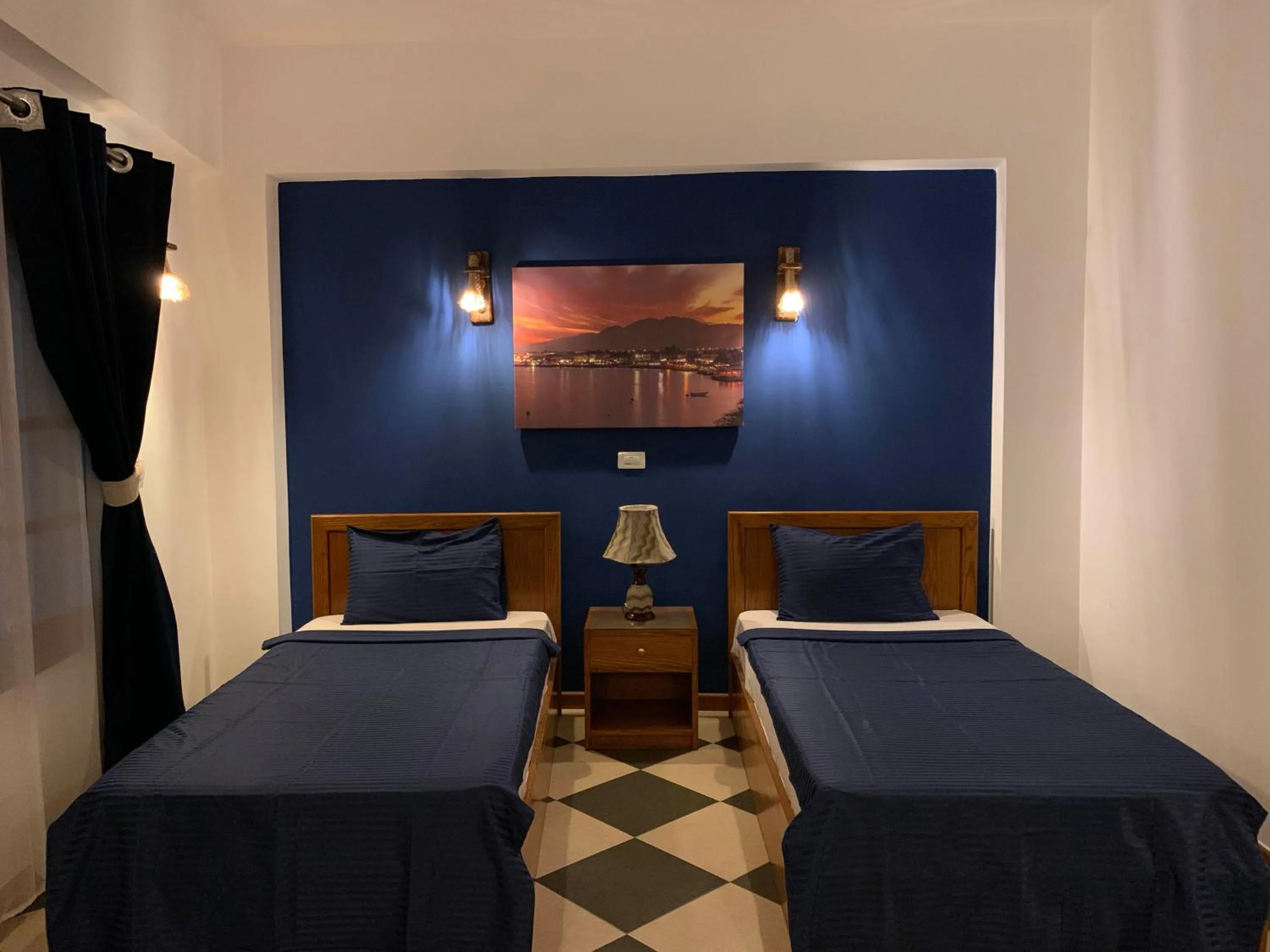 Bed in Sea Soul Hotel