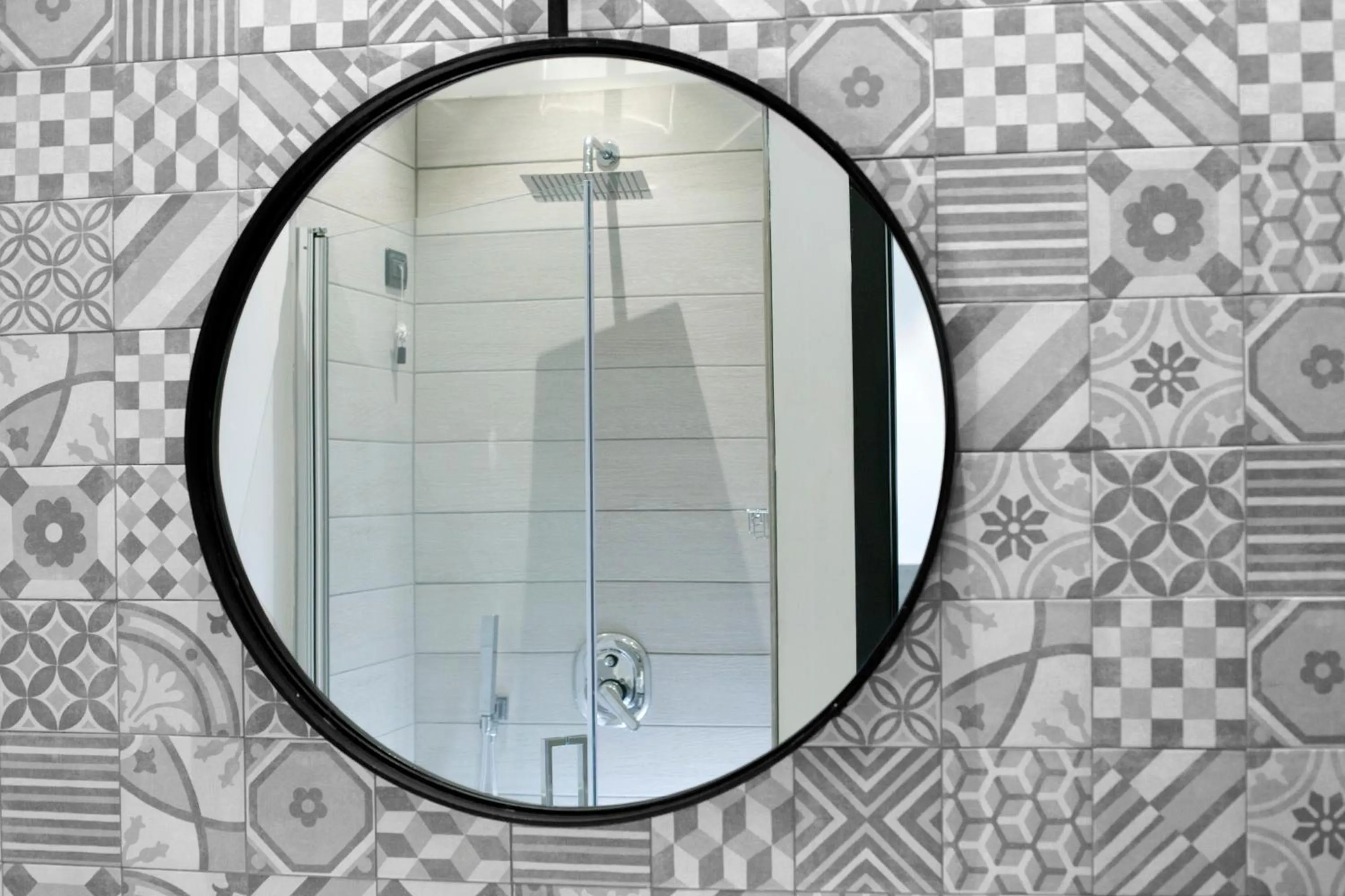 Bathroom in La Ferrovia Guest House