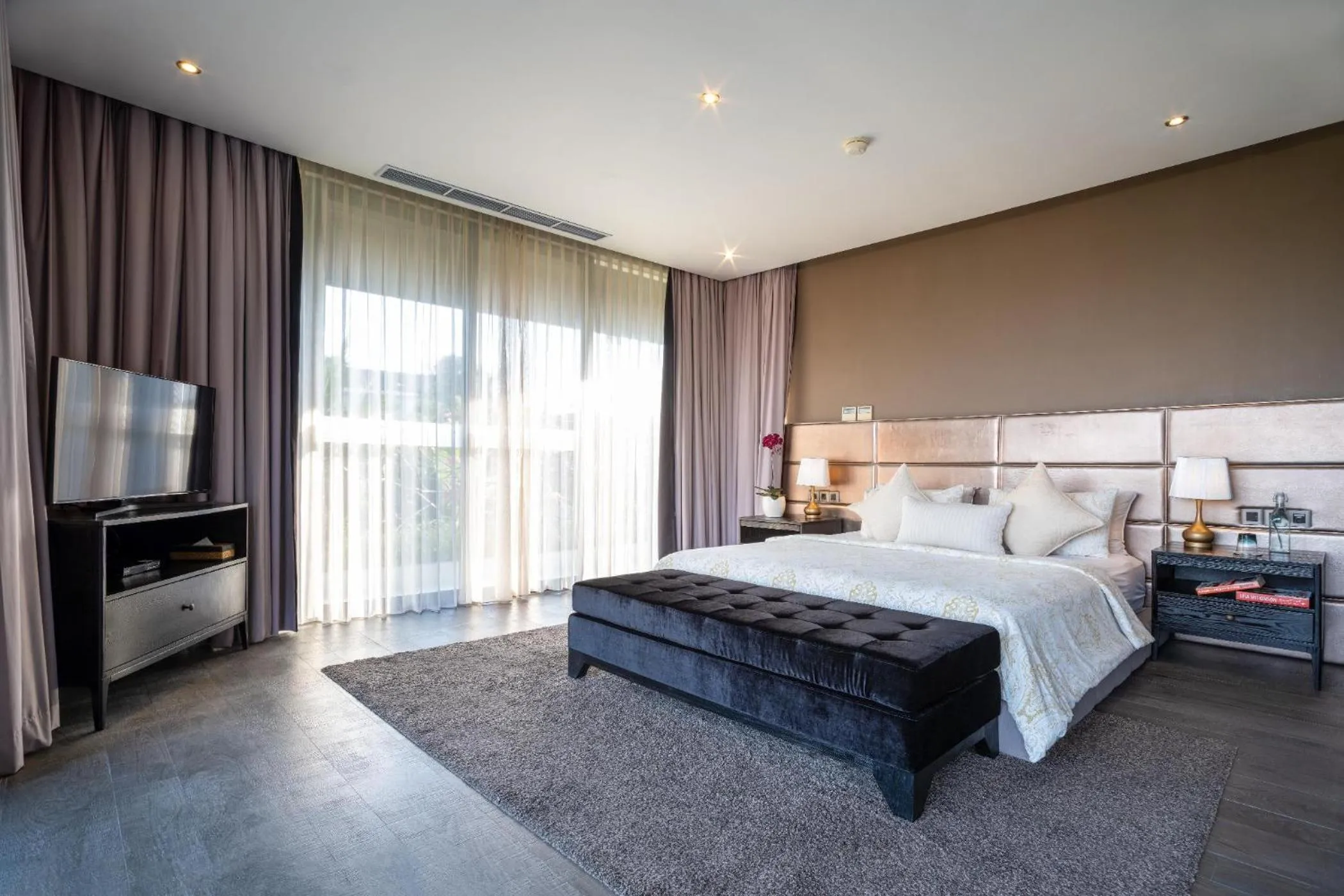 Bedroom, Bed in Villa Balimu Seminyak