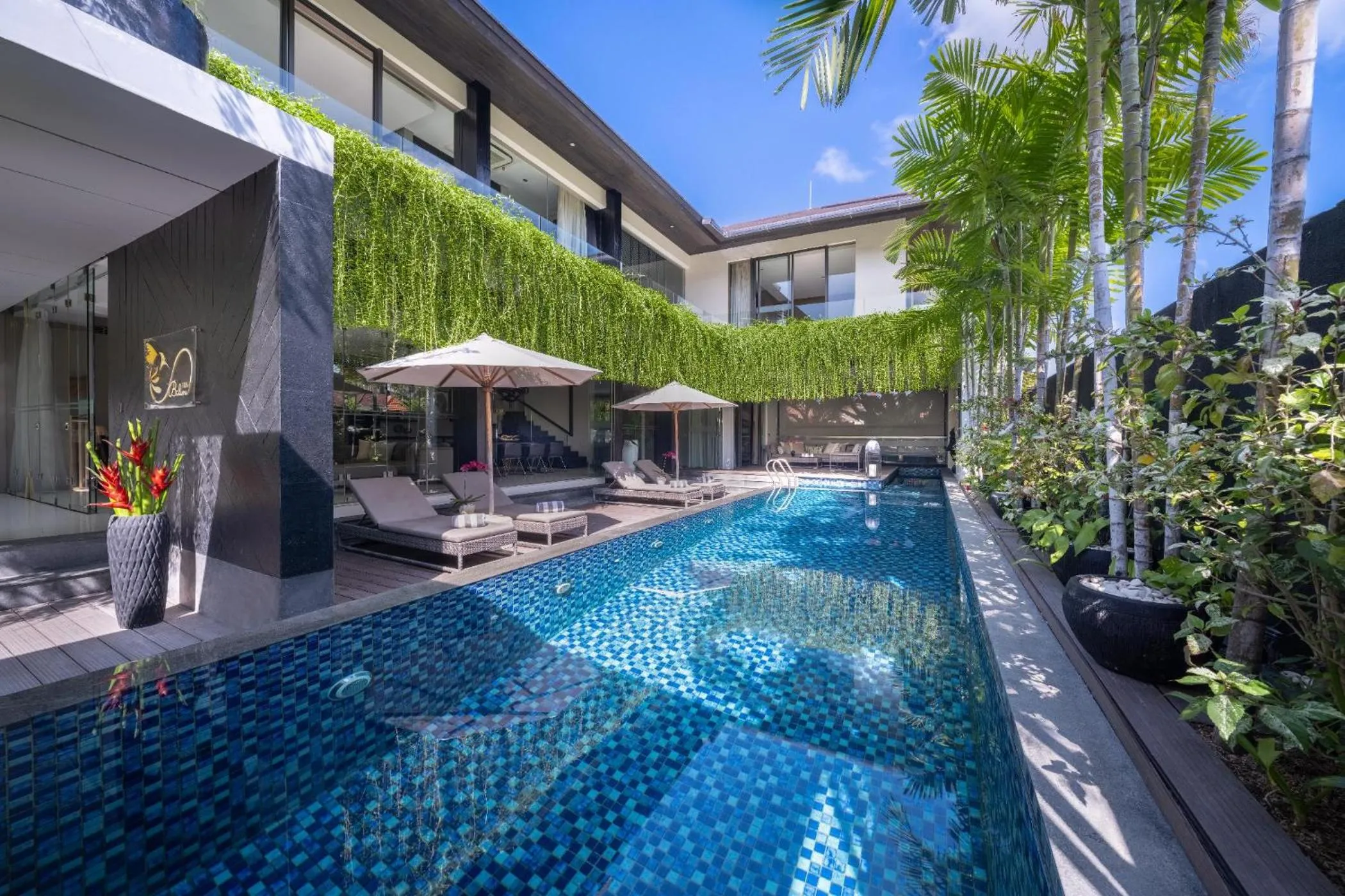 Property building in Villa Balimu Seminyak