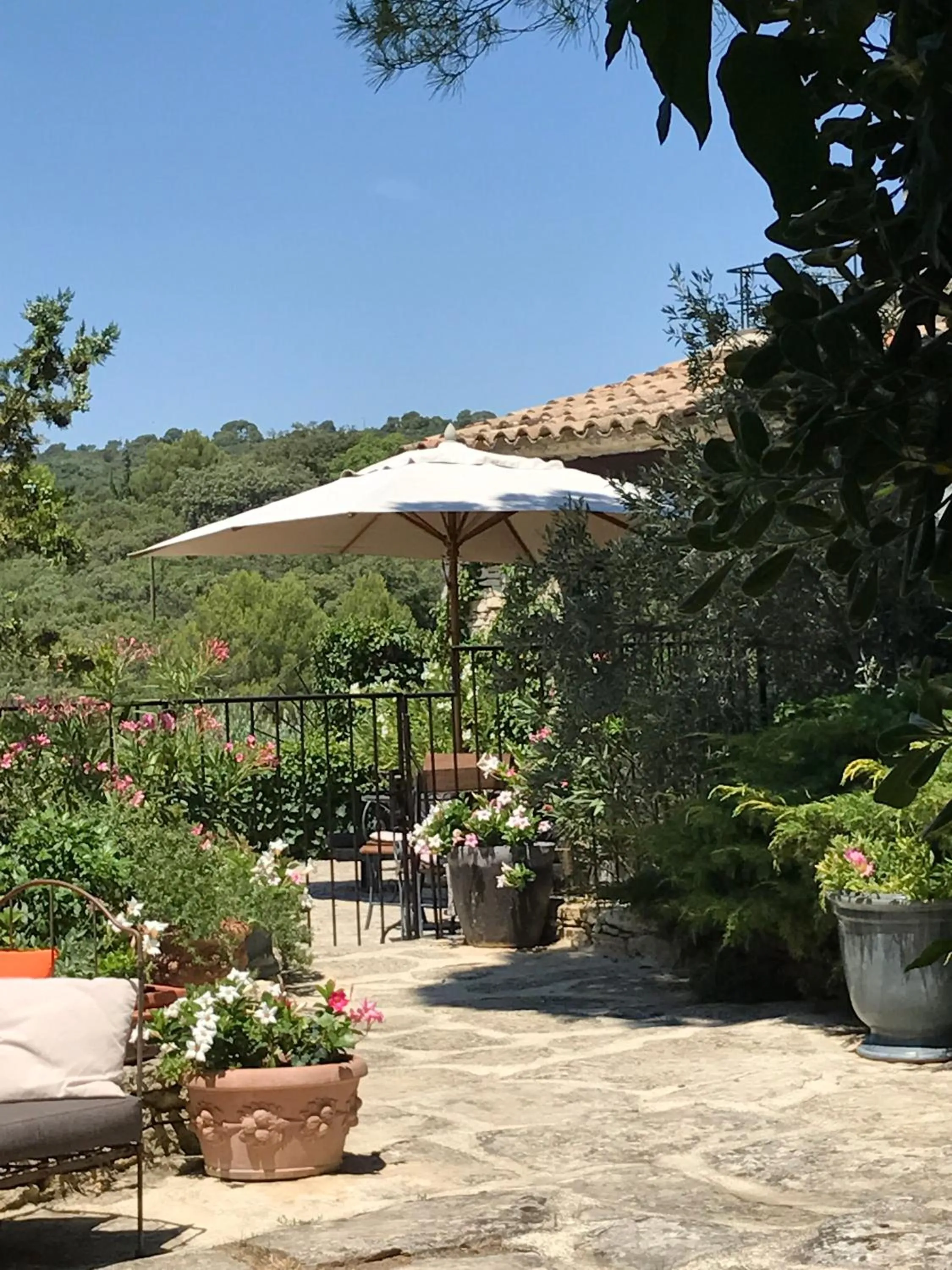 Garden in La Borie en Provence