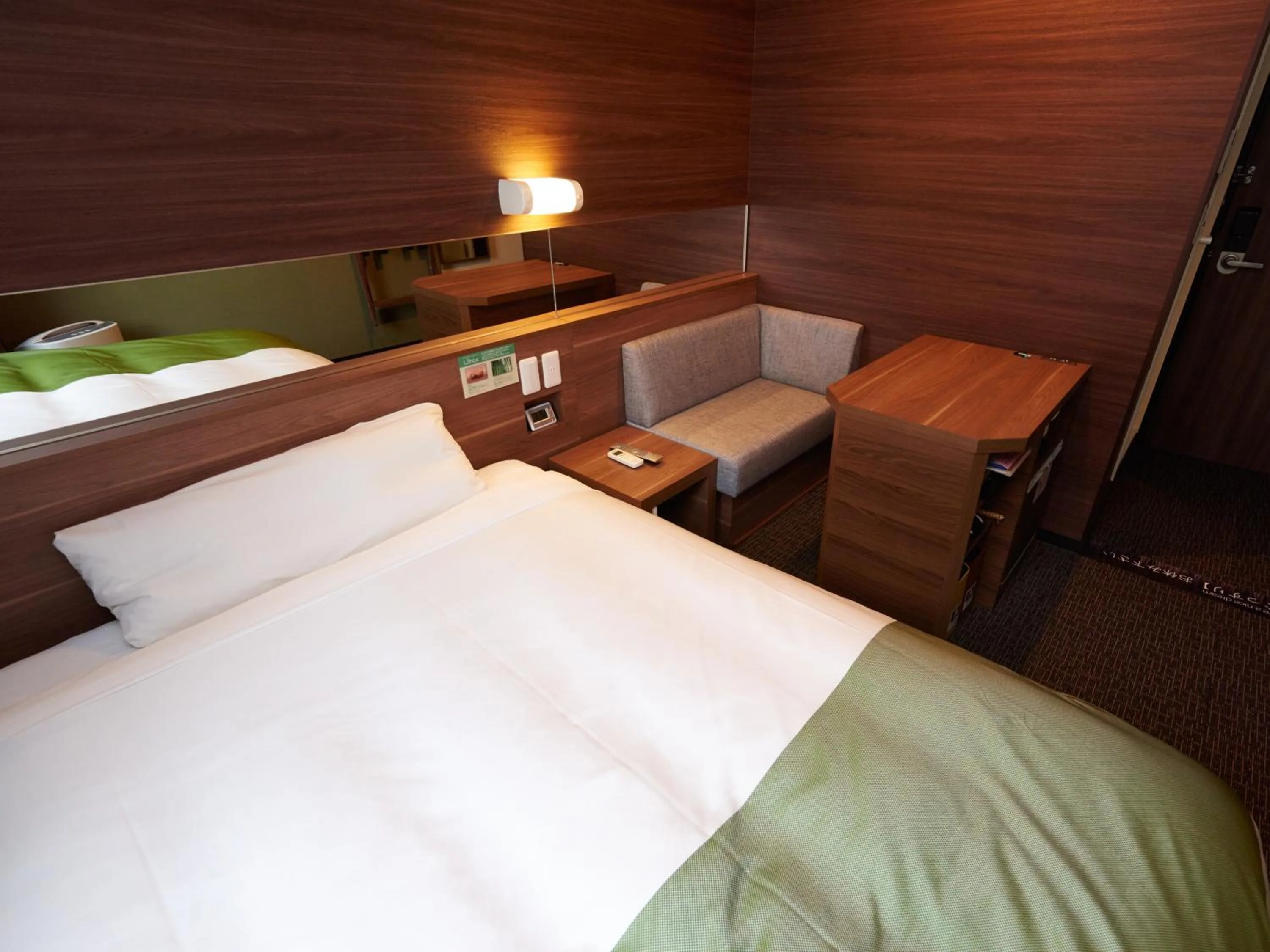 Photo of the whole room, Bed in Super Hotel Mito