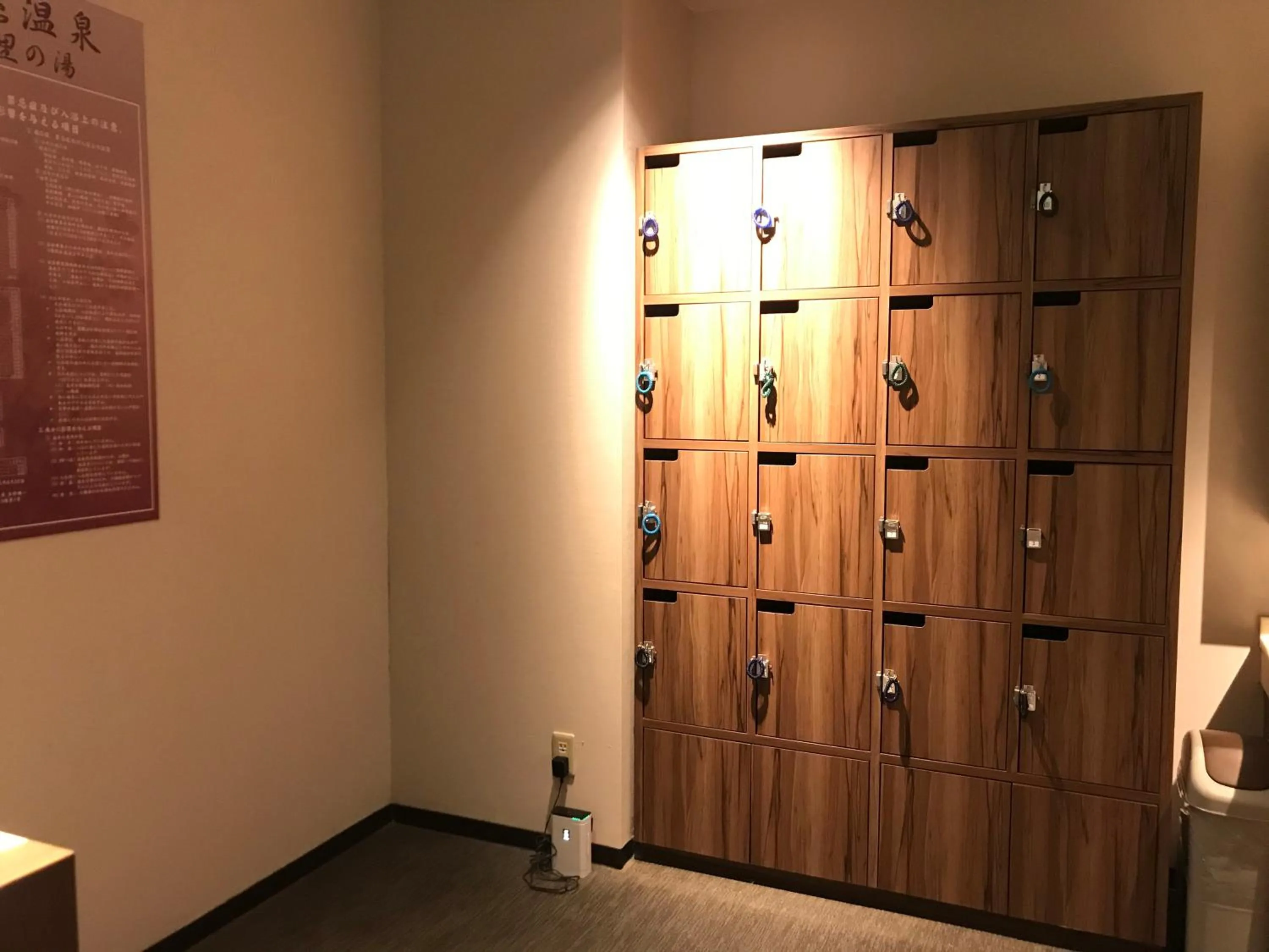 Hot Spring Bath in Super Hotel Mito