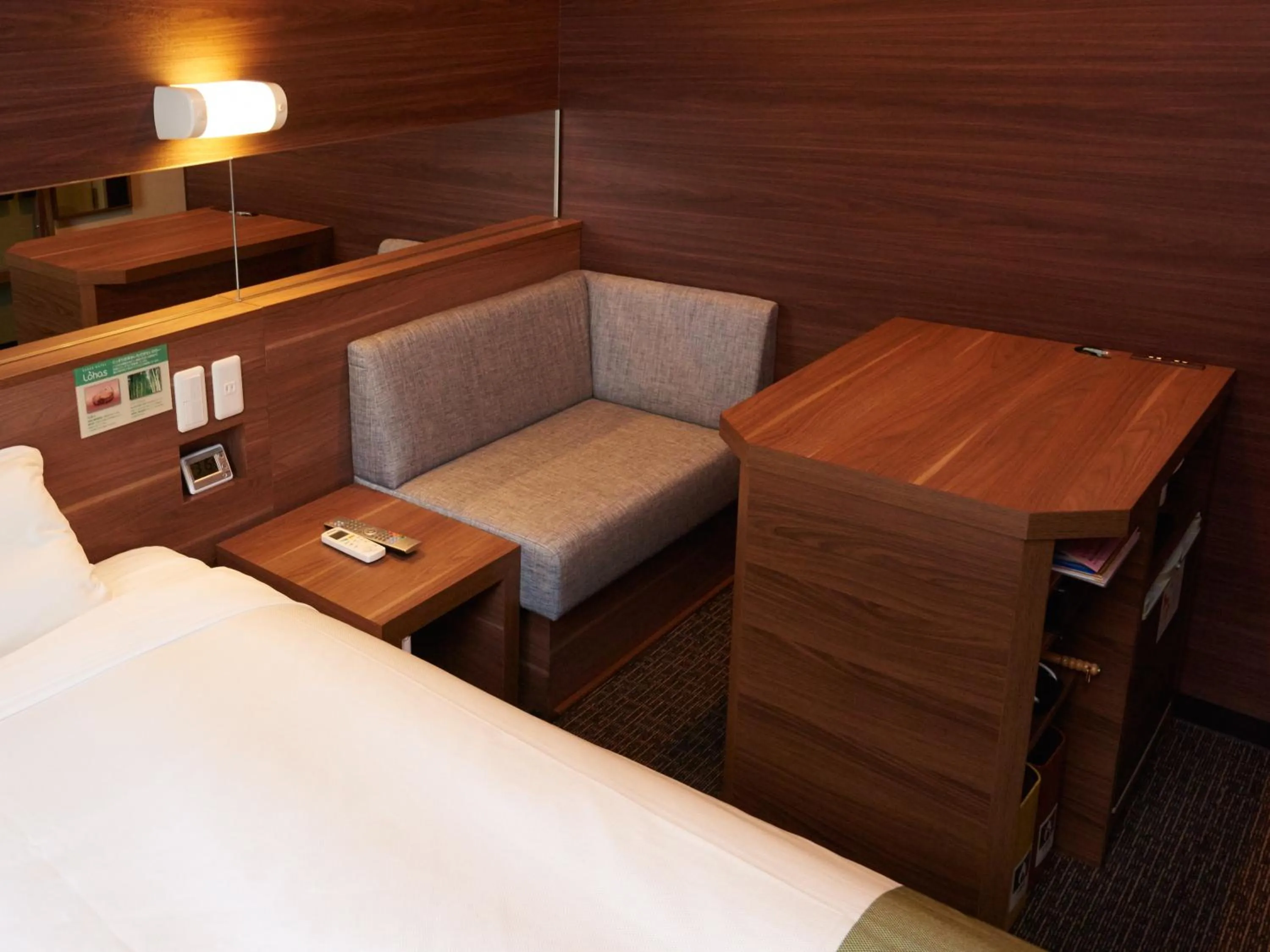 Photo of the whole room, Bed in Super Hotel Mito