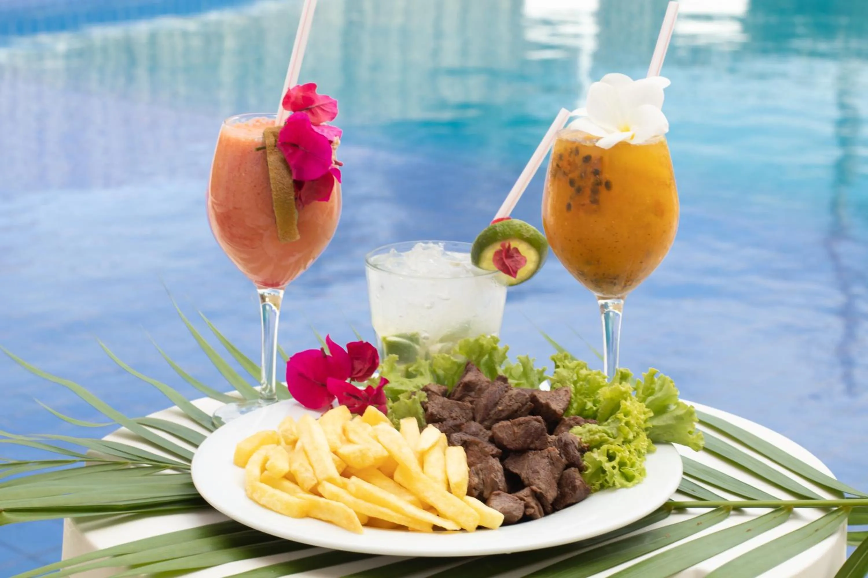 Food close-up in Wave Suítes Hotel & Lounge bar