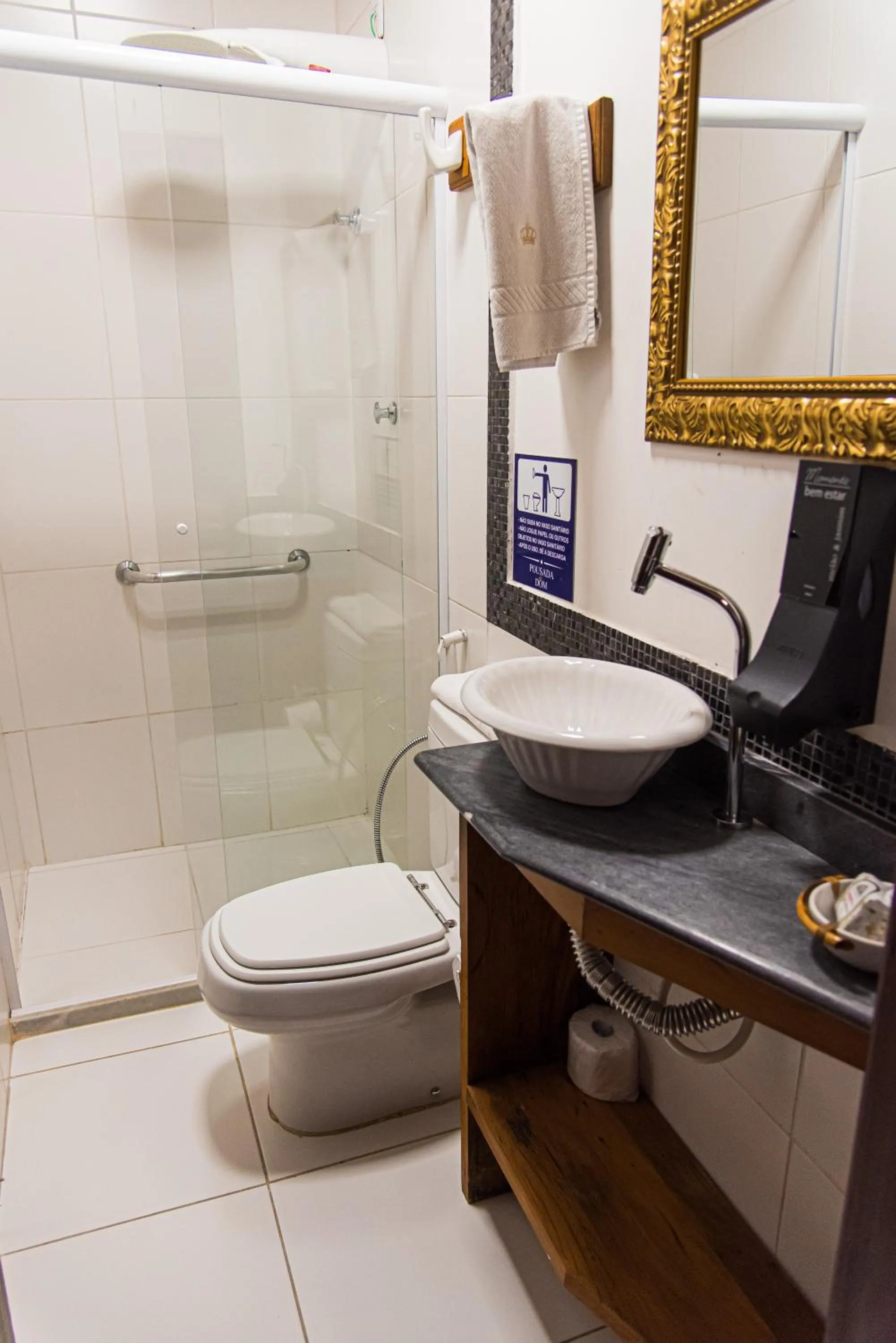 Bathroom in Pousada Dom Petrópolis